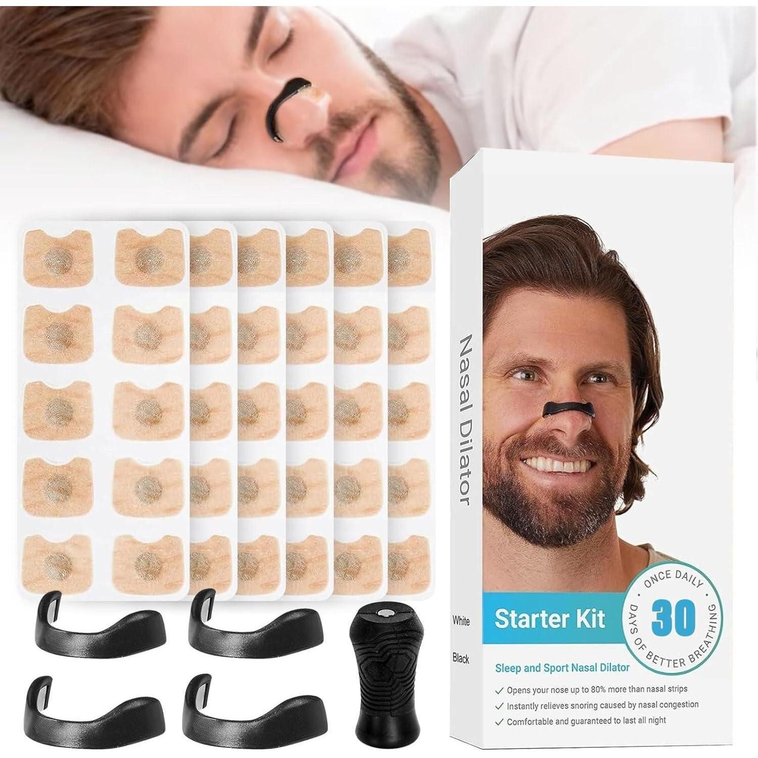 LuxusKollektion Nasenpflaster Nasenpflaster magnetisch 60 Stück gegen Schnarchen