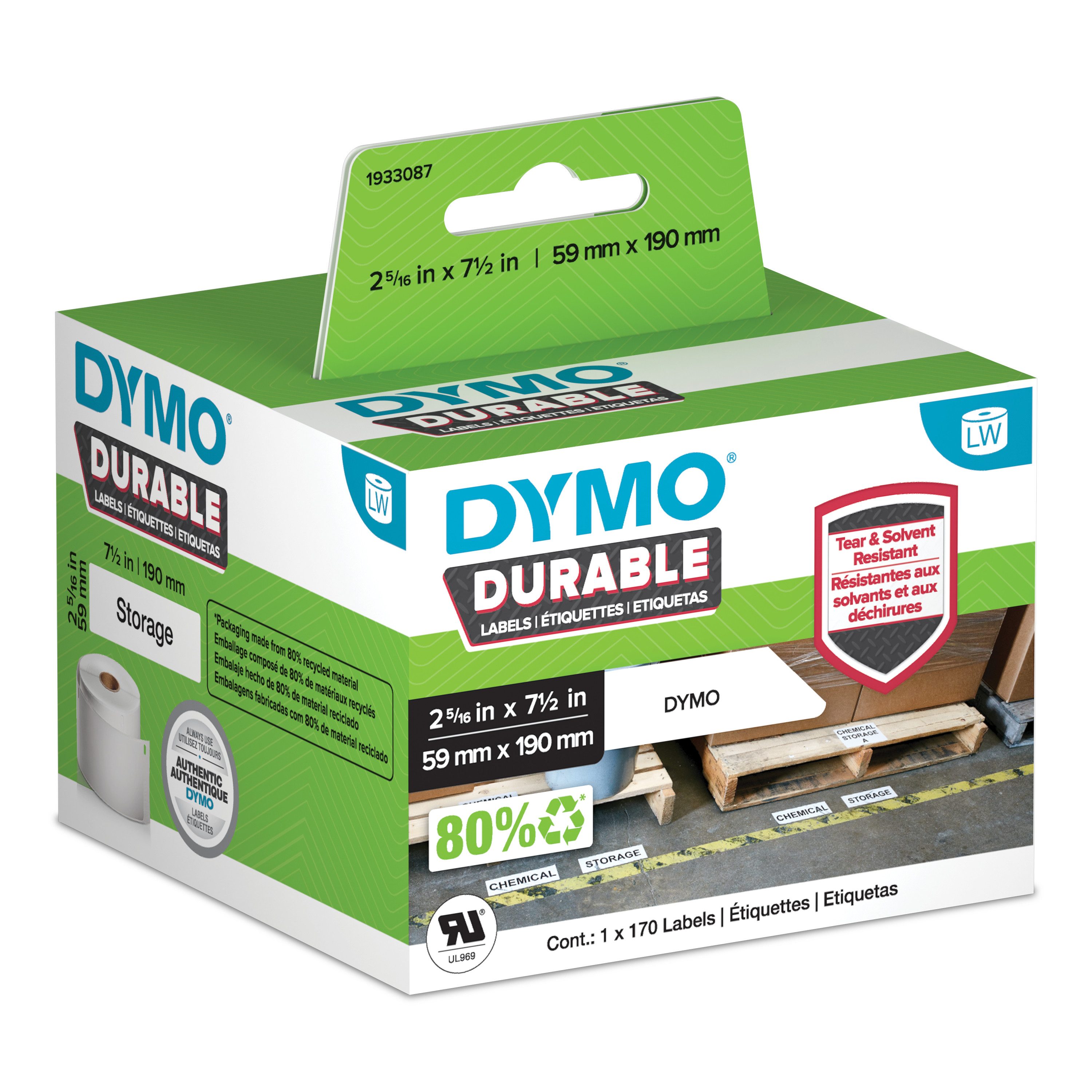 DYMO Etikett