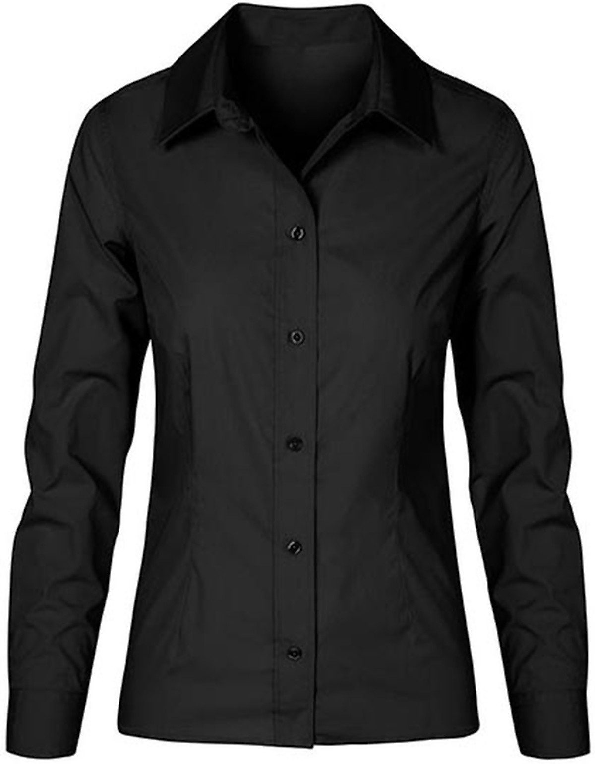 Promodoro Langarmhemd Women´s Poplin Shirt Long Sleeve