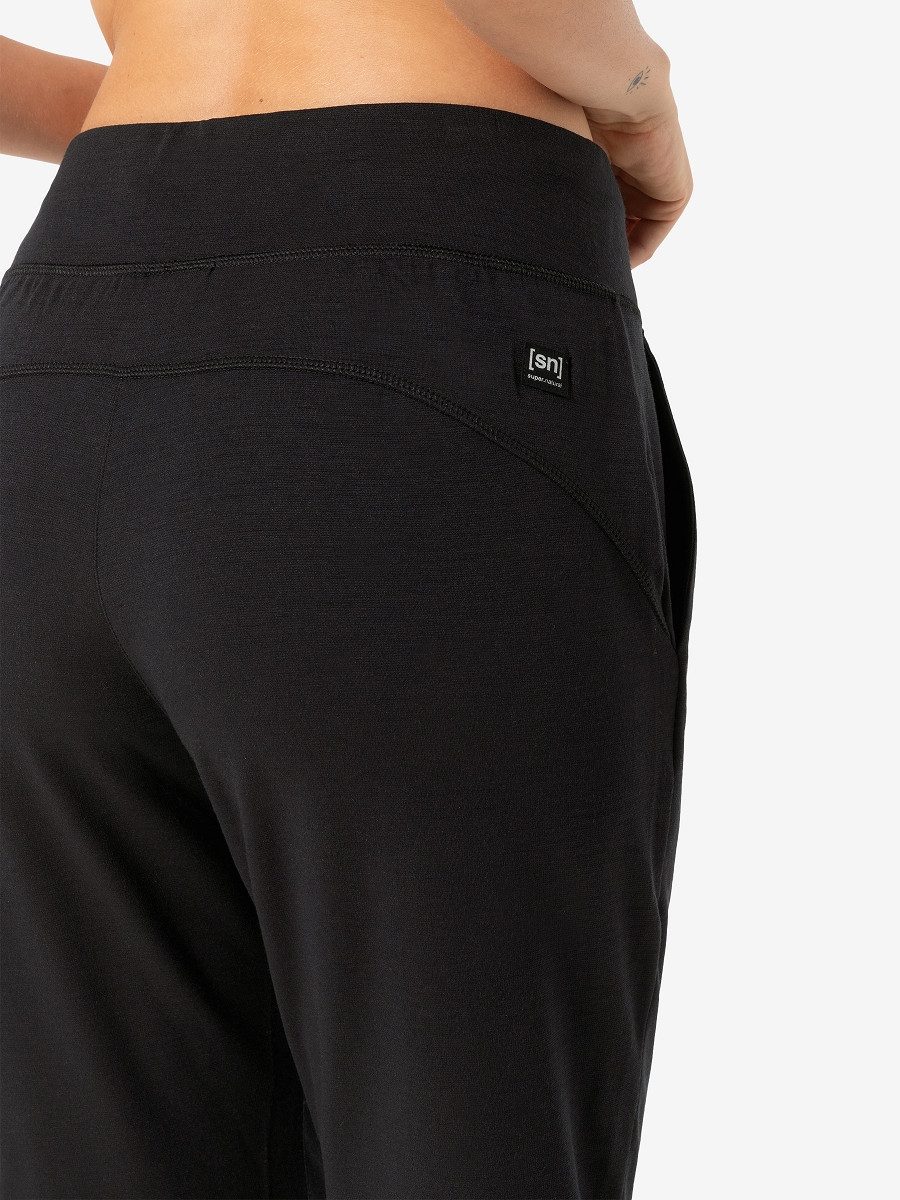 SUPER.NATURAL Jogginghose für Damen, Merino YOBO PANTS casual Design