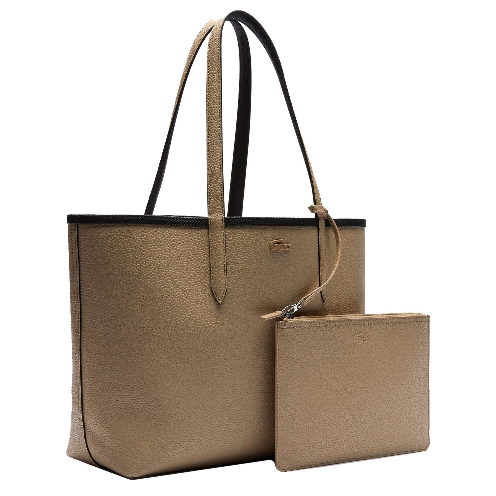 Lacoste Shopper Anna - Shopper 35 cm (black sand) – Bild 4 von 5