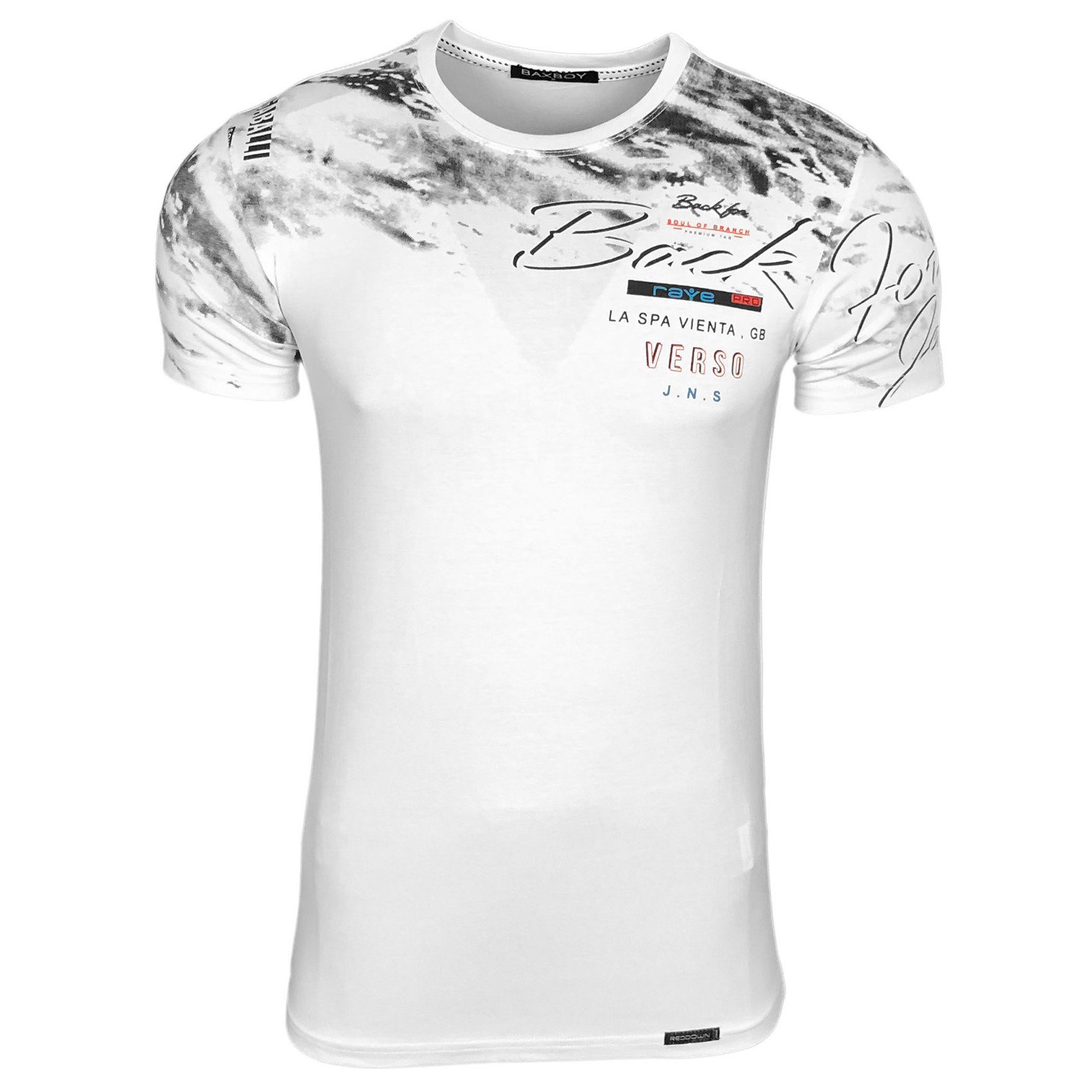 Baxboy T-Shirt BAXBOY T-Shirt mit stylischem günstig online kaufen