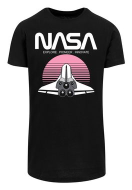F4NT4STIC T-Shirt NASA Space Shuttle Sunset' Print