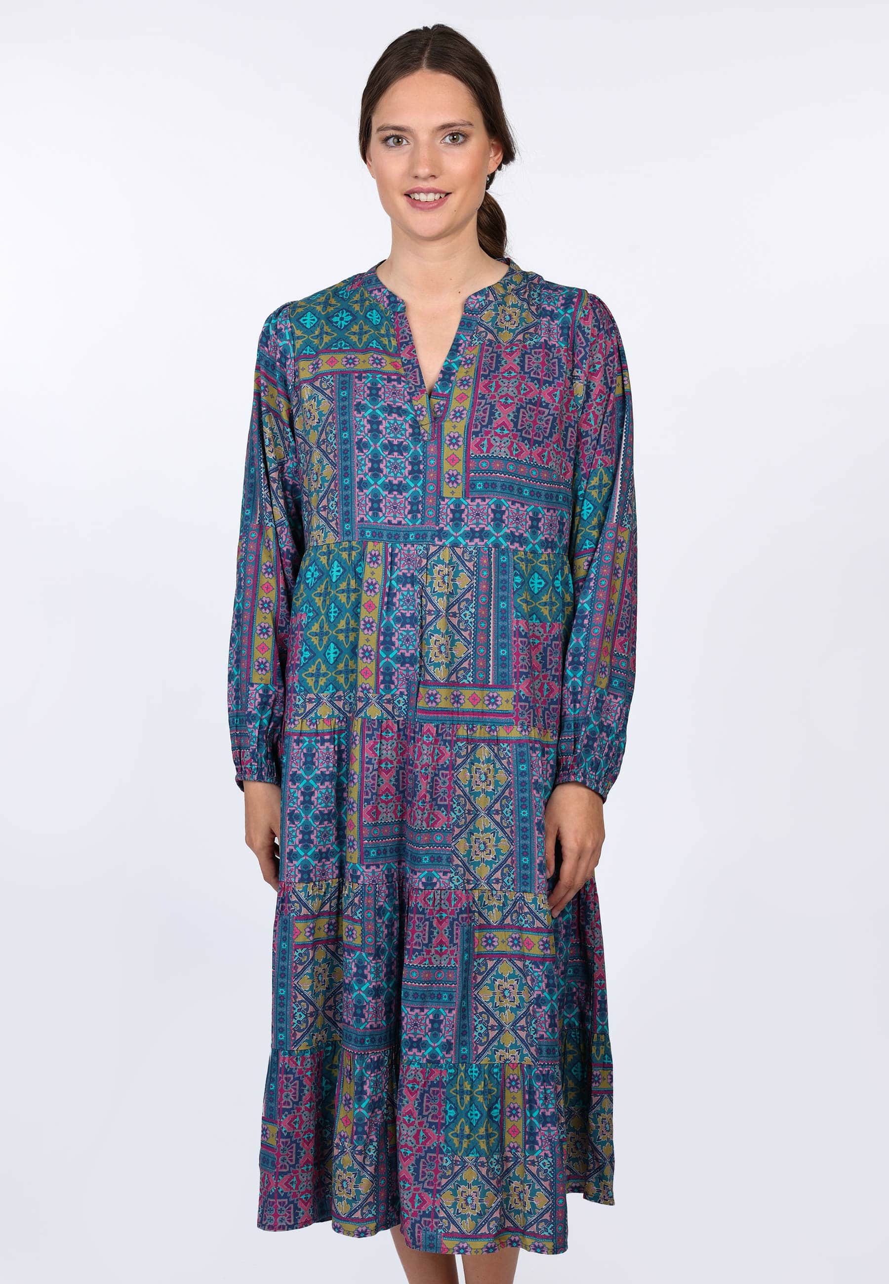 Deerberg Sommerkleid Sannab oriental