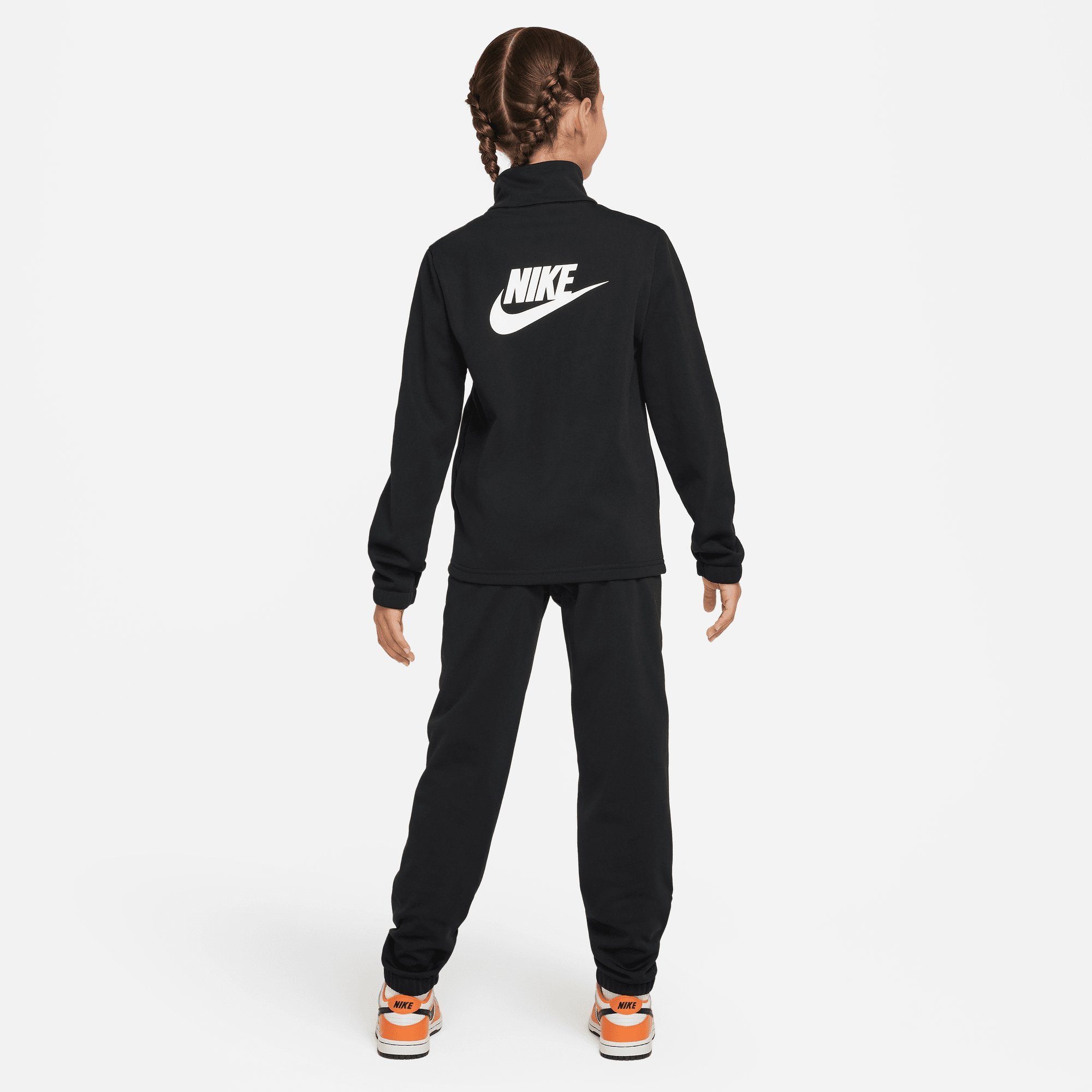 Nike Sportswear BIG TRACKSUIT BLACK/BLACK/WHITE KIDS' Trainingsanzug