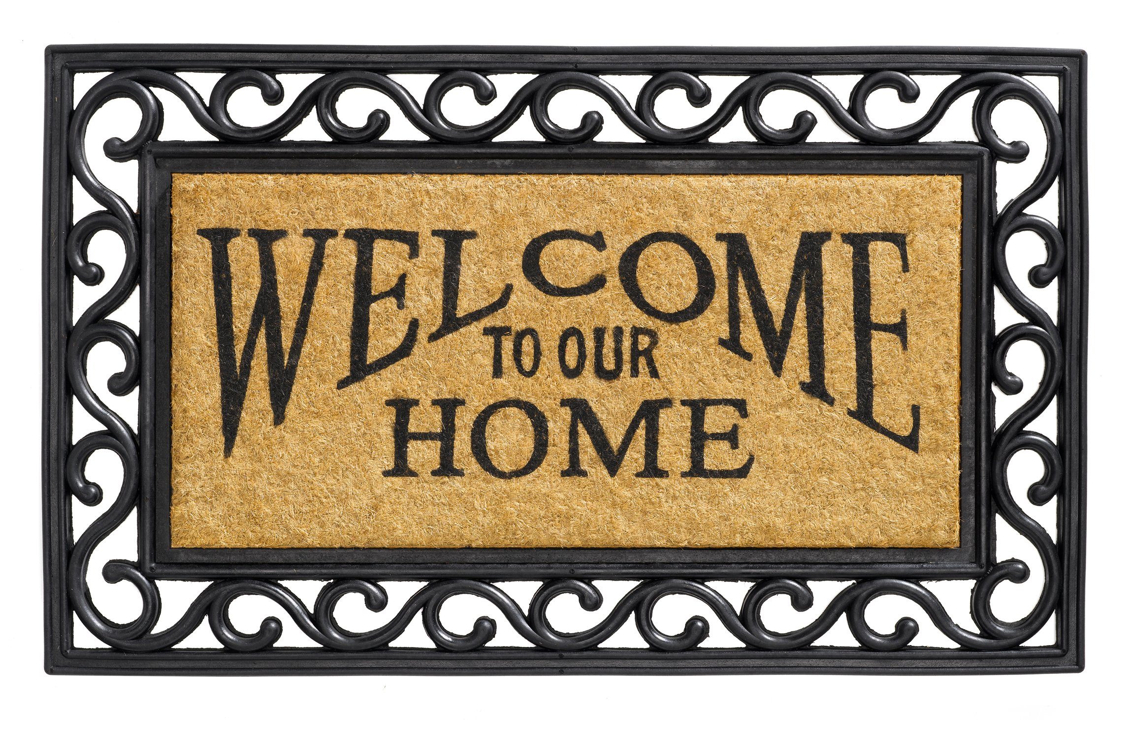 HAMAT Fußmatte Impala WELCOME TO OUR HOME 45x75 cm 60%