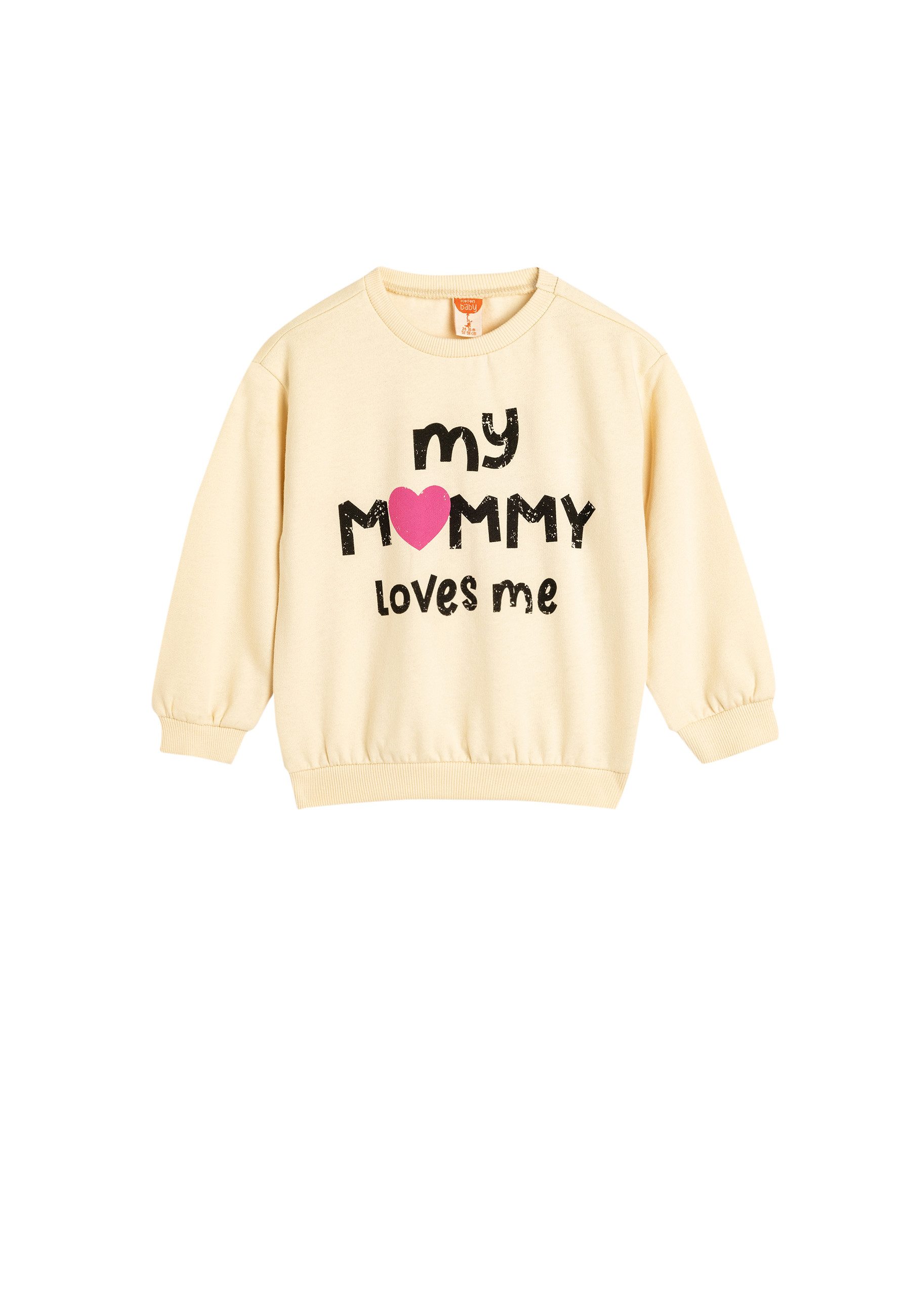 Koton Sweatshirt Rundhalsausschnitt Mit Aufdruck