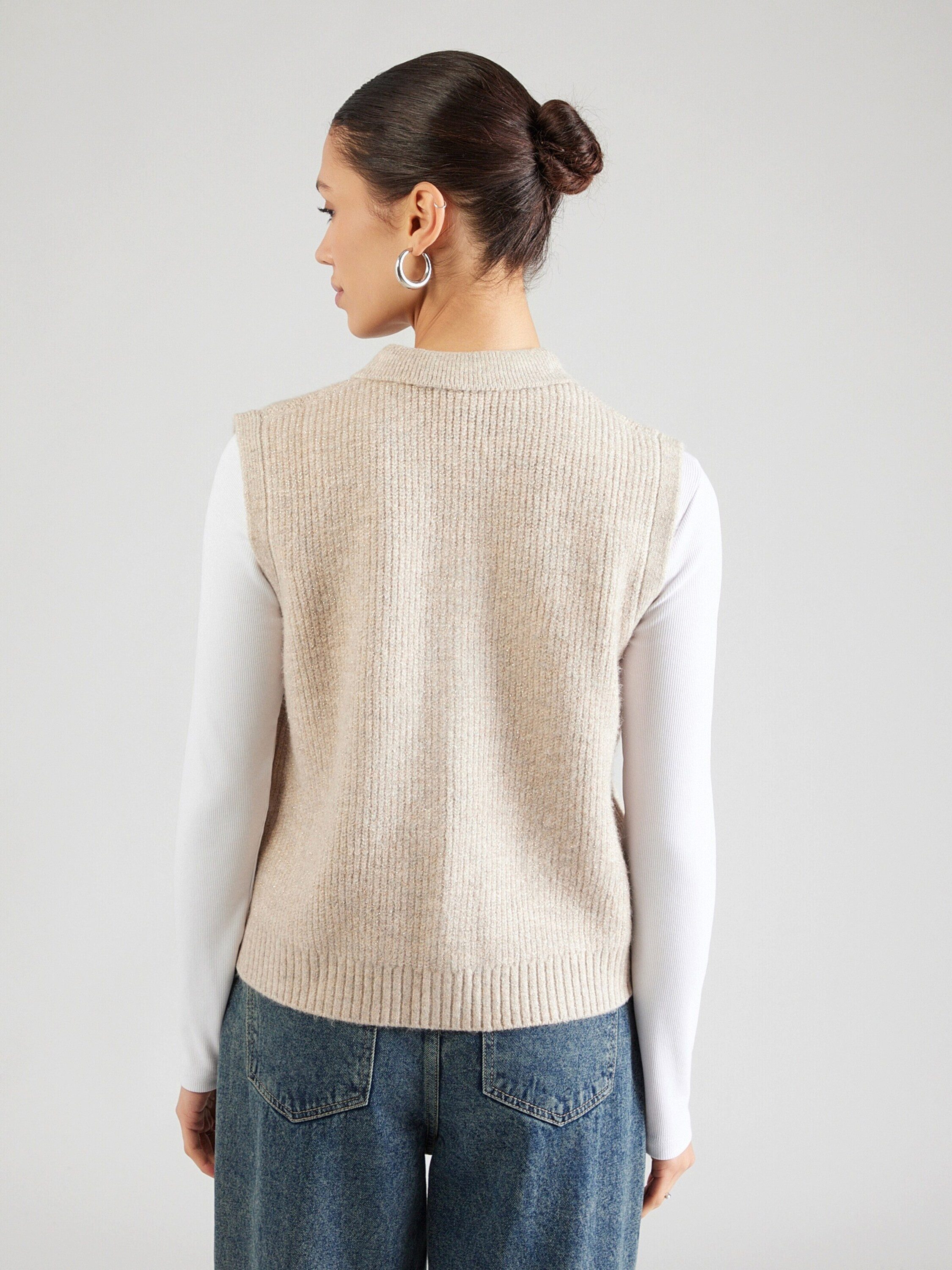 MORGAN Strickweste 261-MVIRGI (1-tlg) Plain/ohne Details
