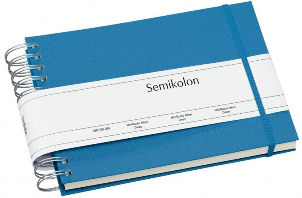 Semikolon Fotoalbum Mini Mucho 364013 Album cream azzurro