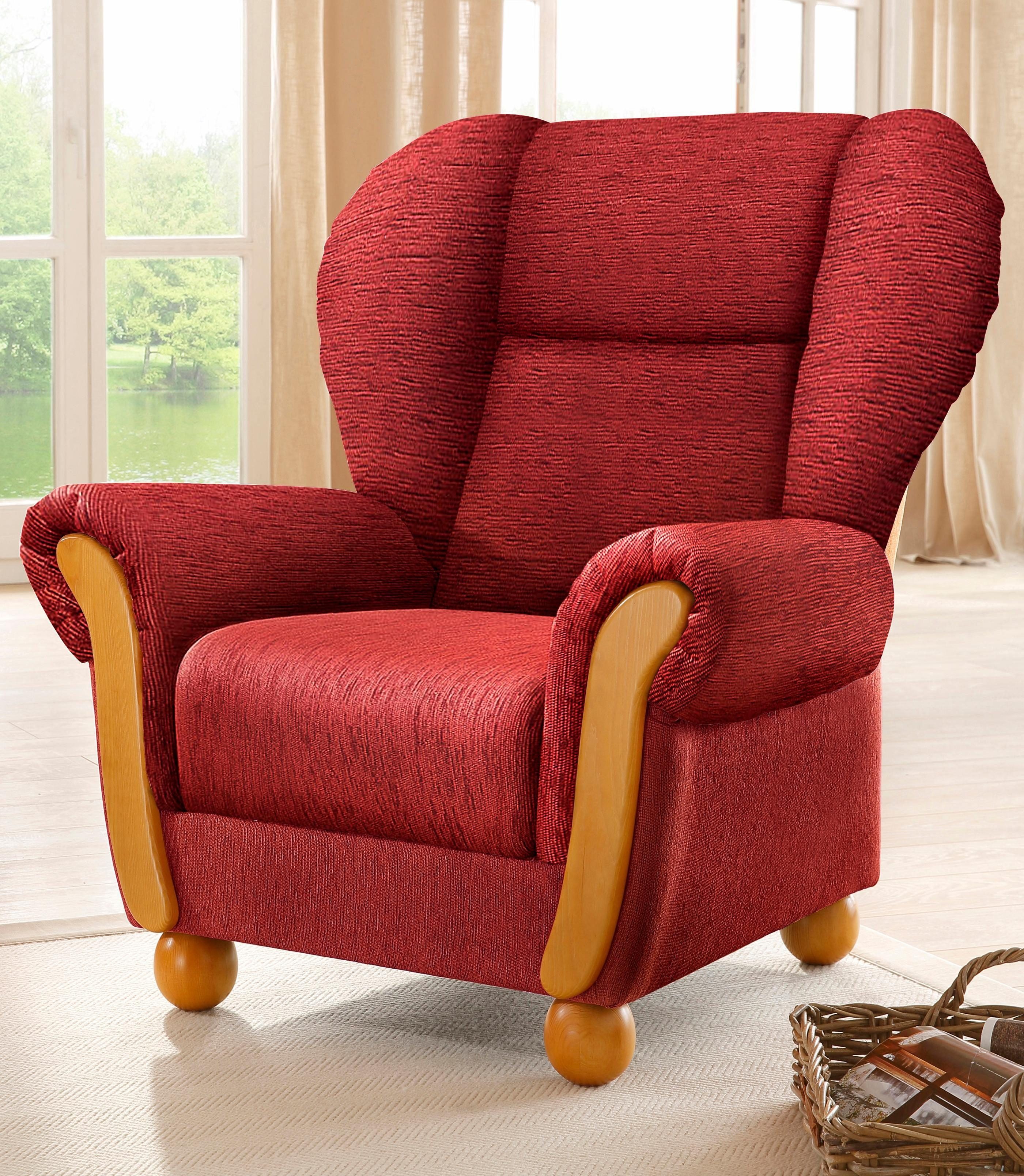 Home affaire Sessel Milano, bequemer Ohrensessel günstig online kaufen
