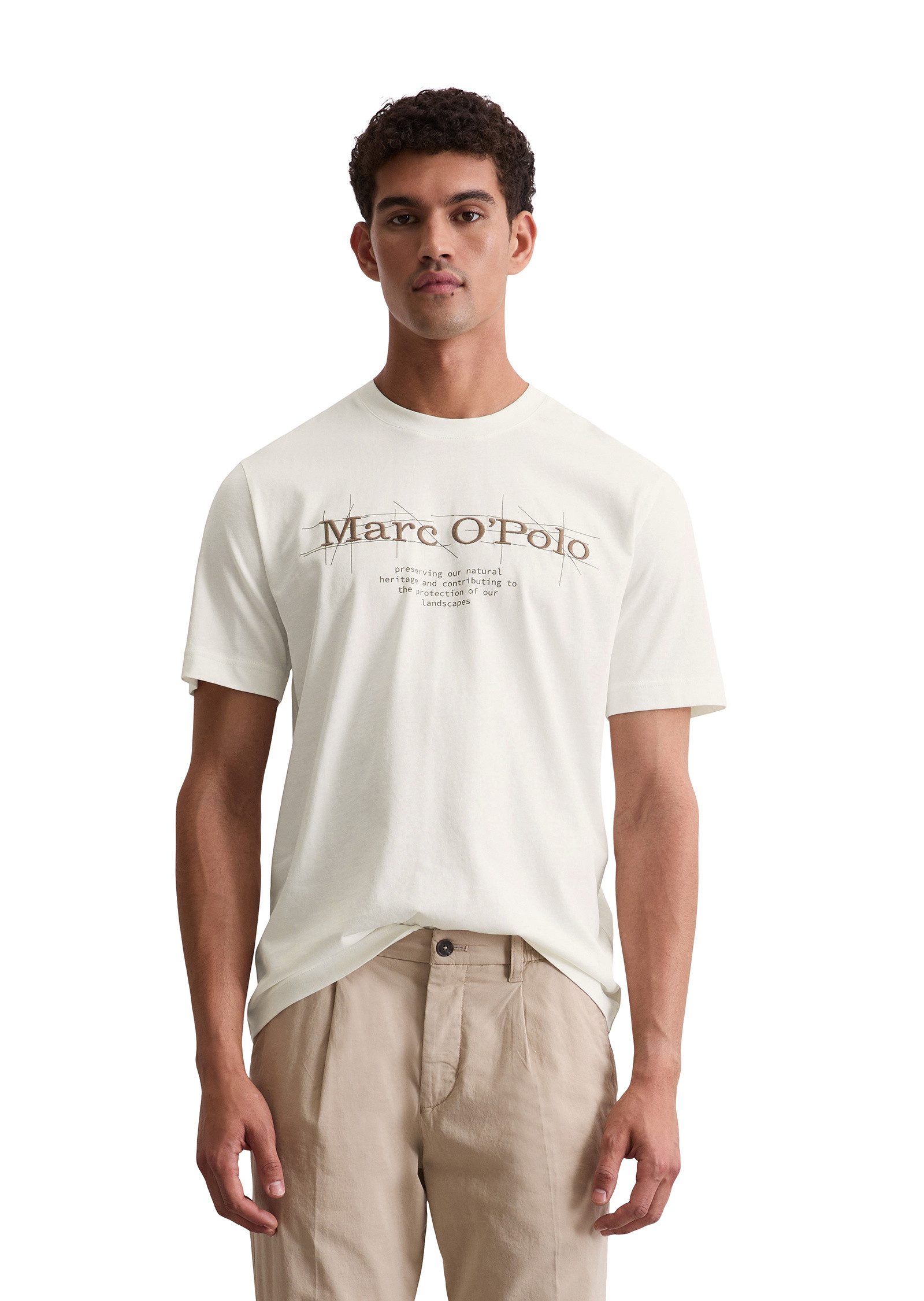 Marc O'Polo T-Shirt aus reiner Bio-Baumwolle