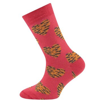 Ewers Socken Socken 2er Pack Herzen/Tiger (2-Paar)