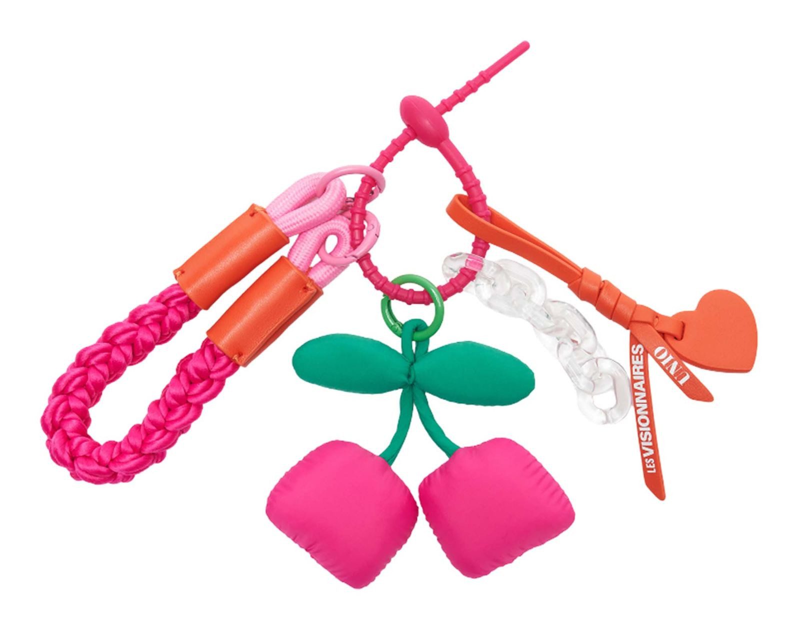 Les Visionnaires Taschenanhänger Puffy Cherry Charm