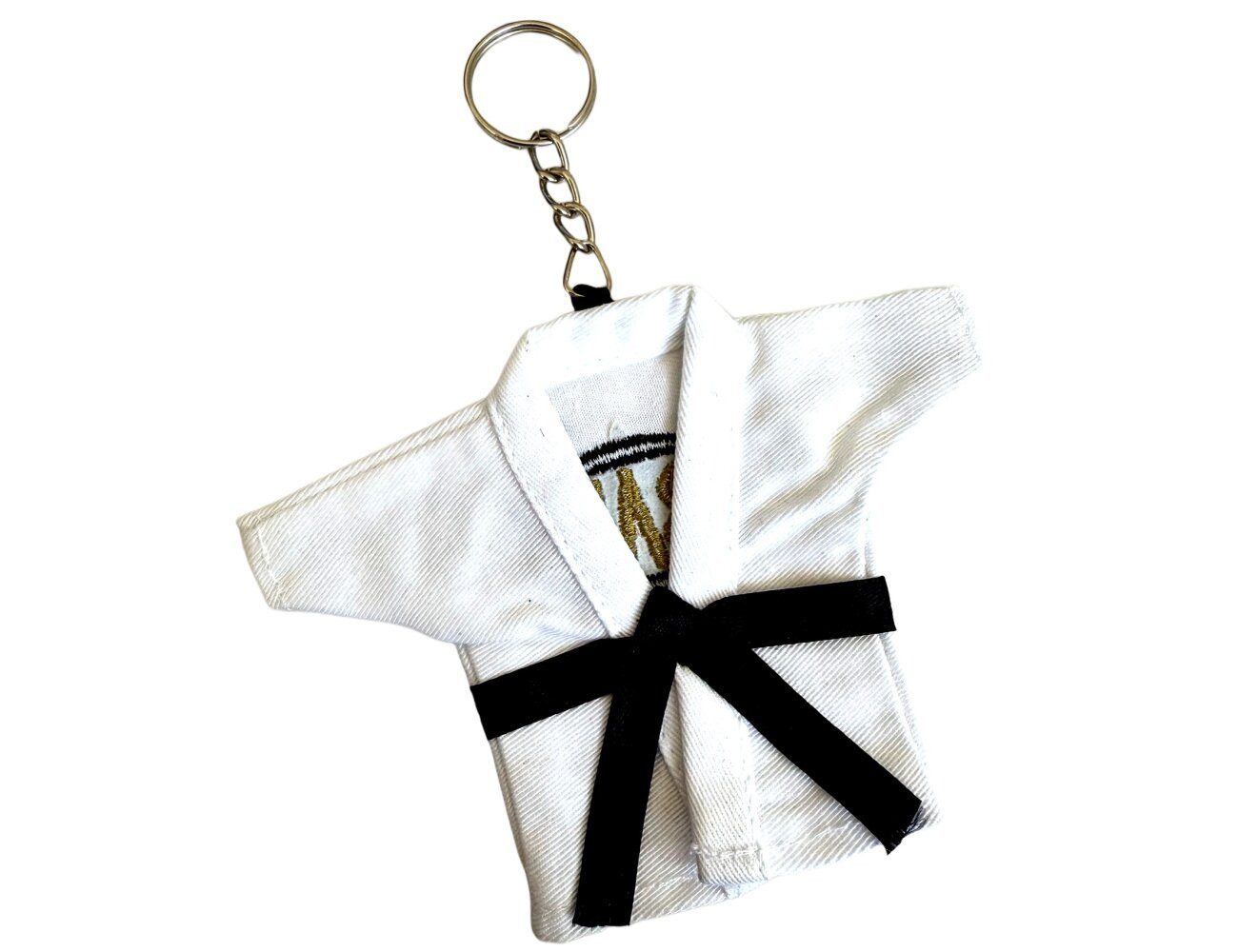 Schlüsselanhänger Mini Karate Jacke Anhänger Karateanzug Deko Geschenk Karategürtel Budo