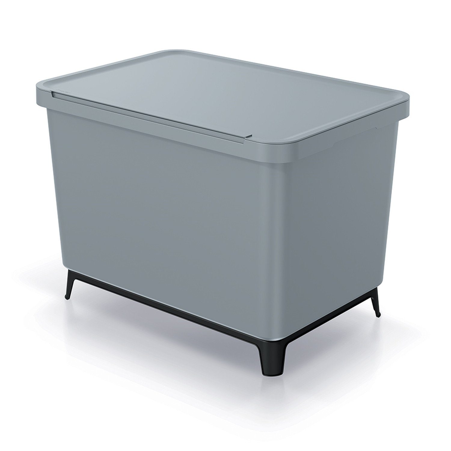Grau Keden Abfallbehälter Mülltrennsystem, 2x SYSTEMA 23L Keden