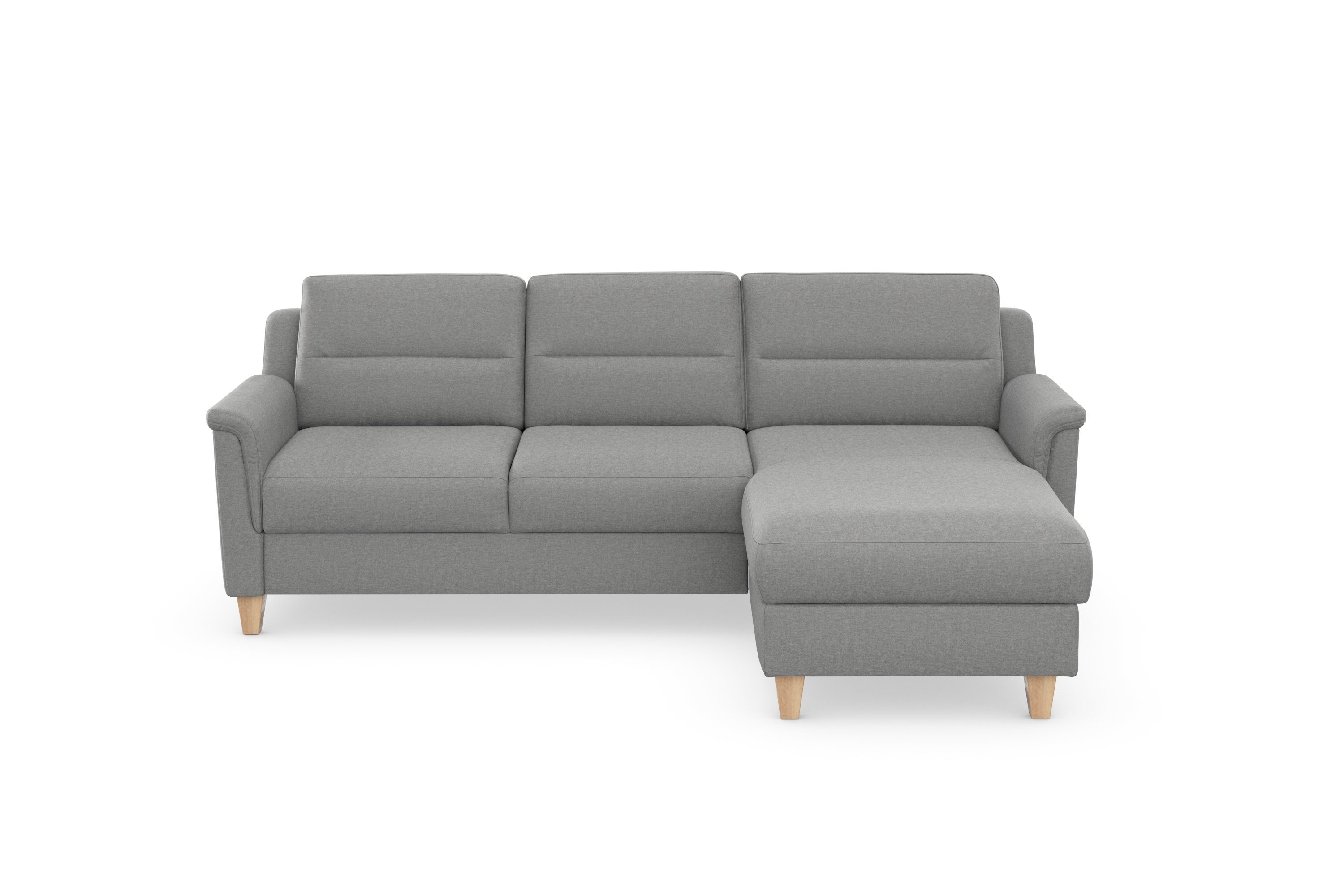 sit&more Ecksofa "Farö L-Form" inklusive Federkern, wahlweise mit Bettfunkt günstig online kaufen