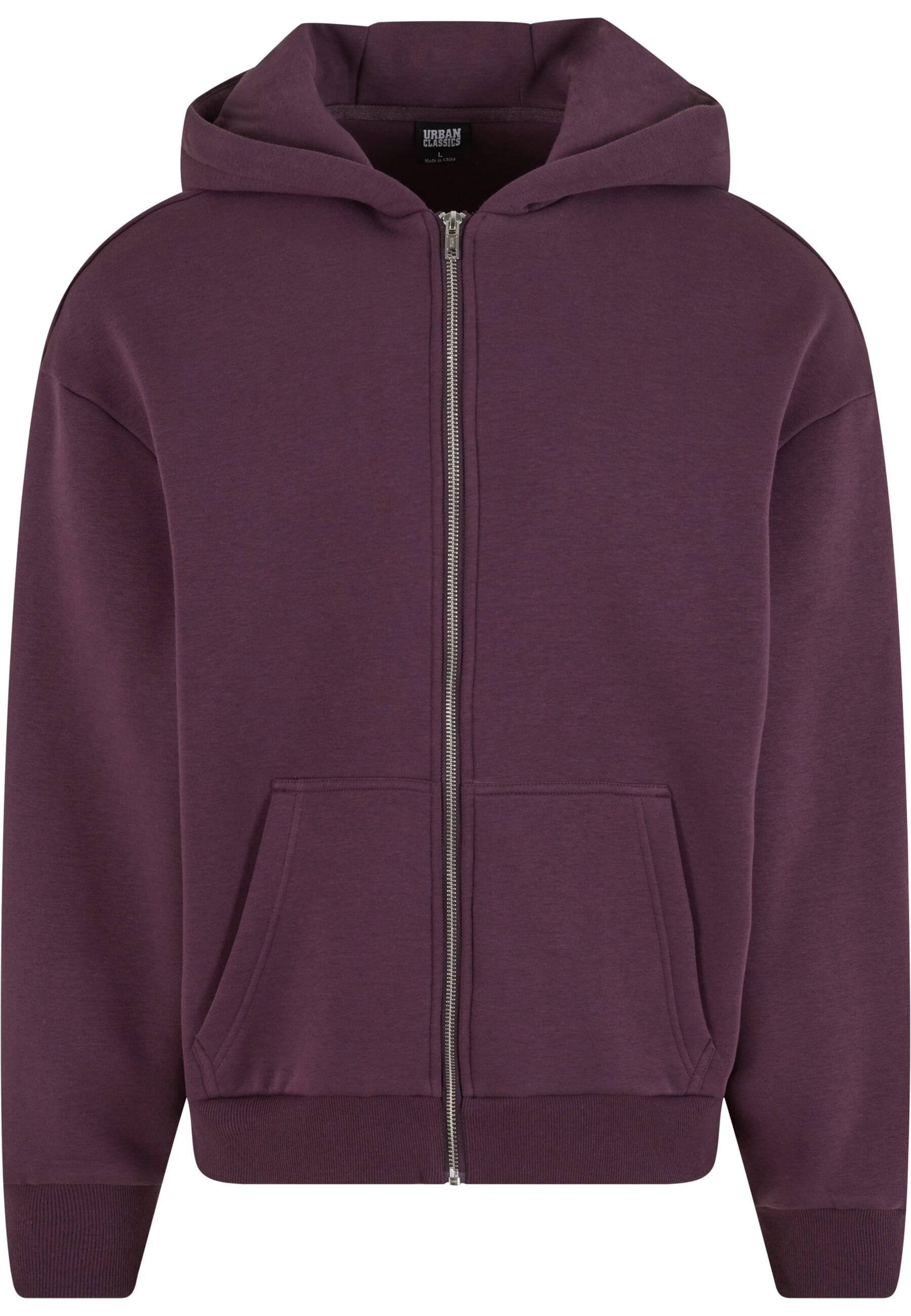 URBAN CLASSICS Sweatjacke Urban Classics Fluffy günstig online kaufen