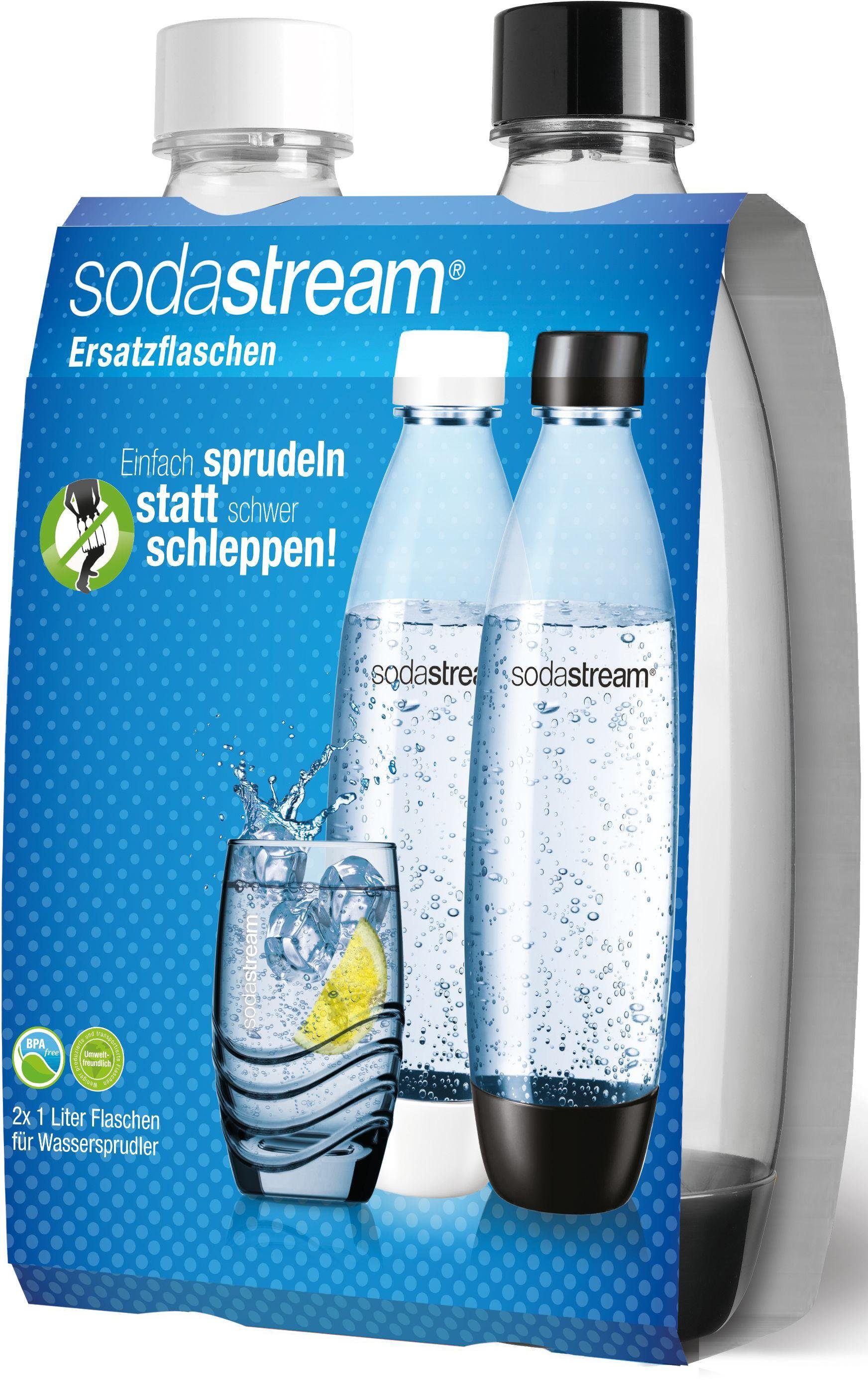 den Flasche, (Set, passend SodaStream SodaStream »Easy« Wassersprudler für 2-tlg),