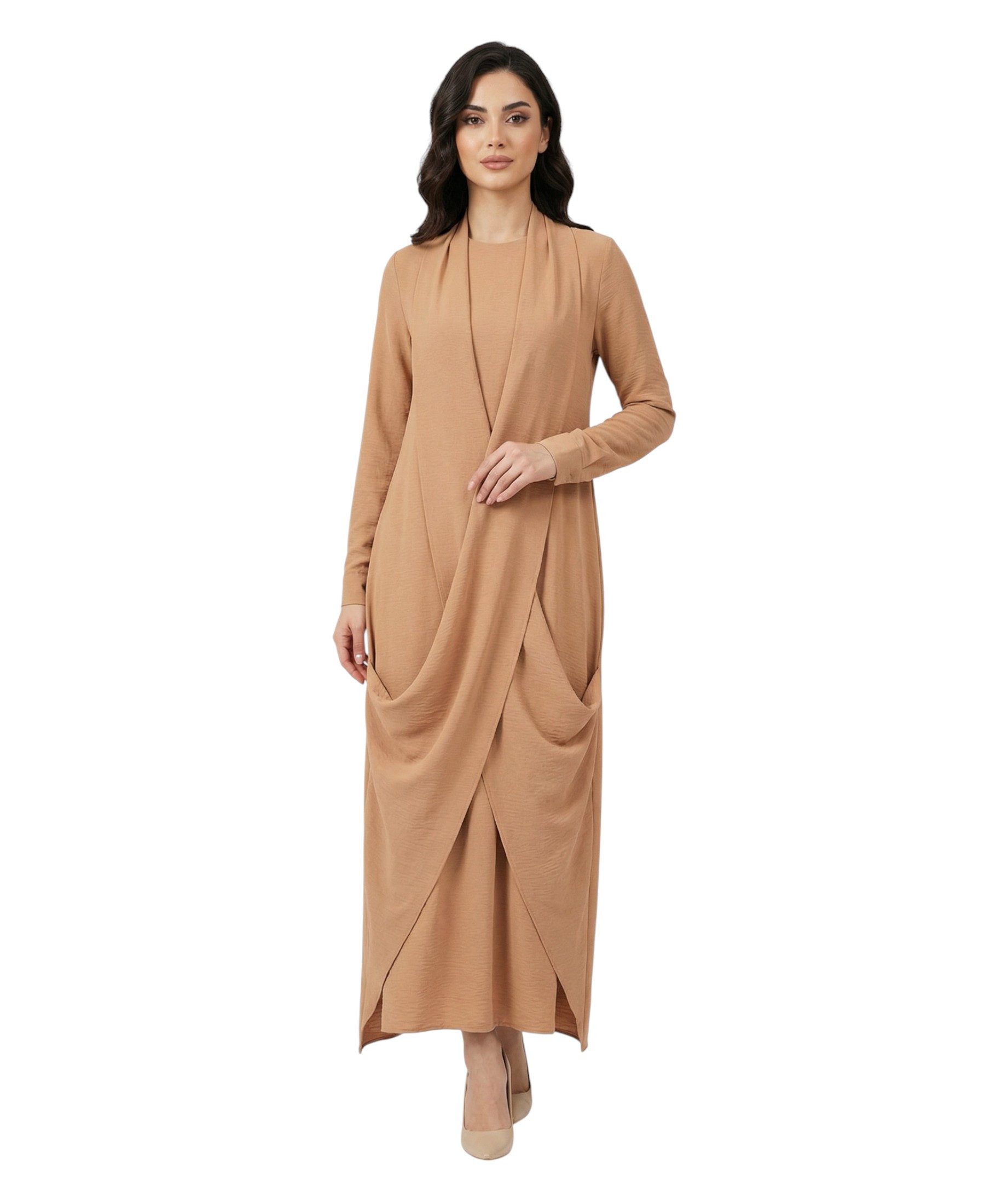 fashionshowcase Tunikakleid Damen Kleid aus Aerobin - Sommerkleid leichter, günstig online kaufen