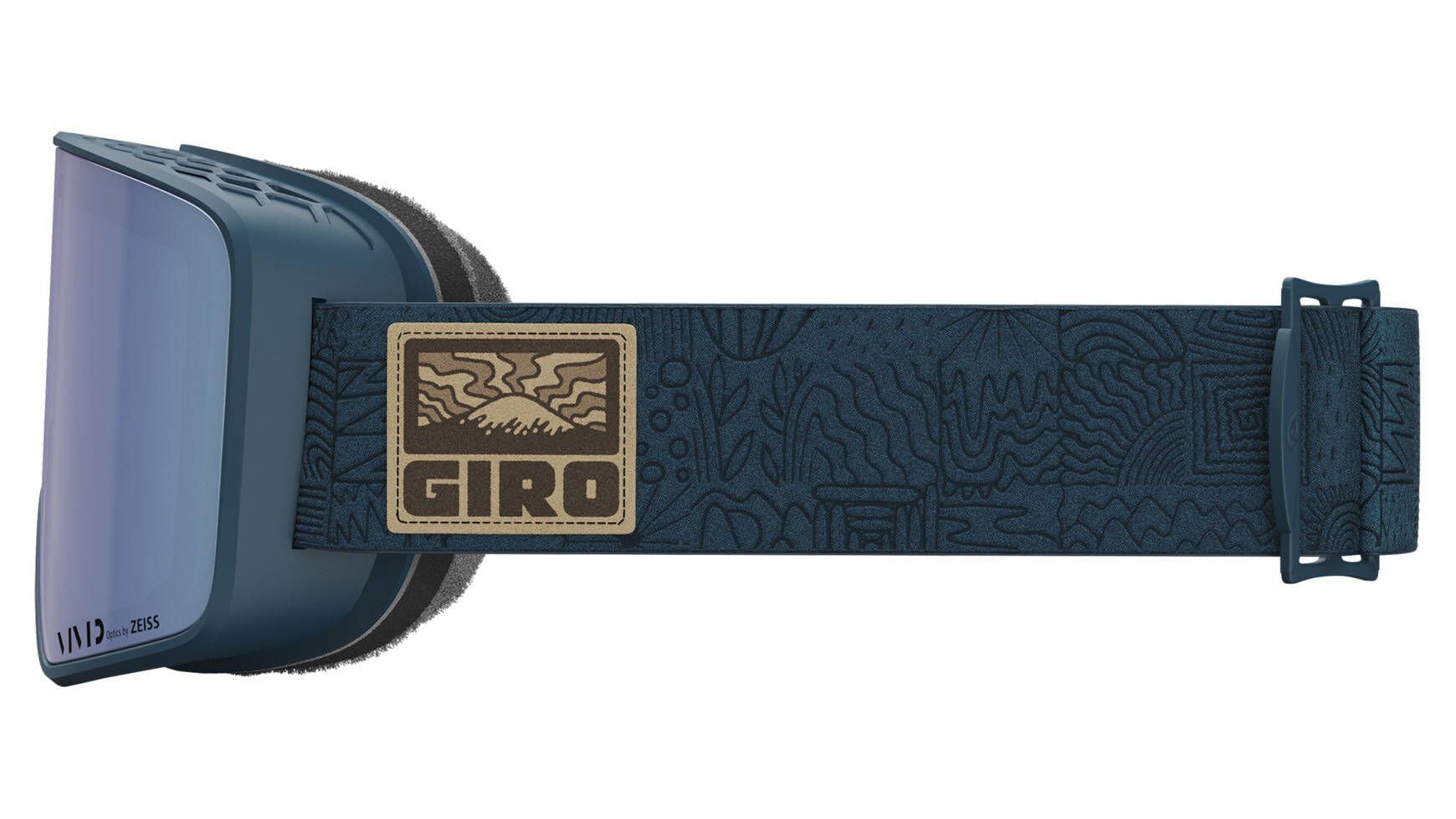 Giro (296) blau Skibrille "Method" Skibrille