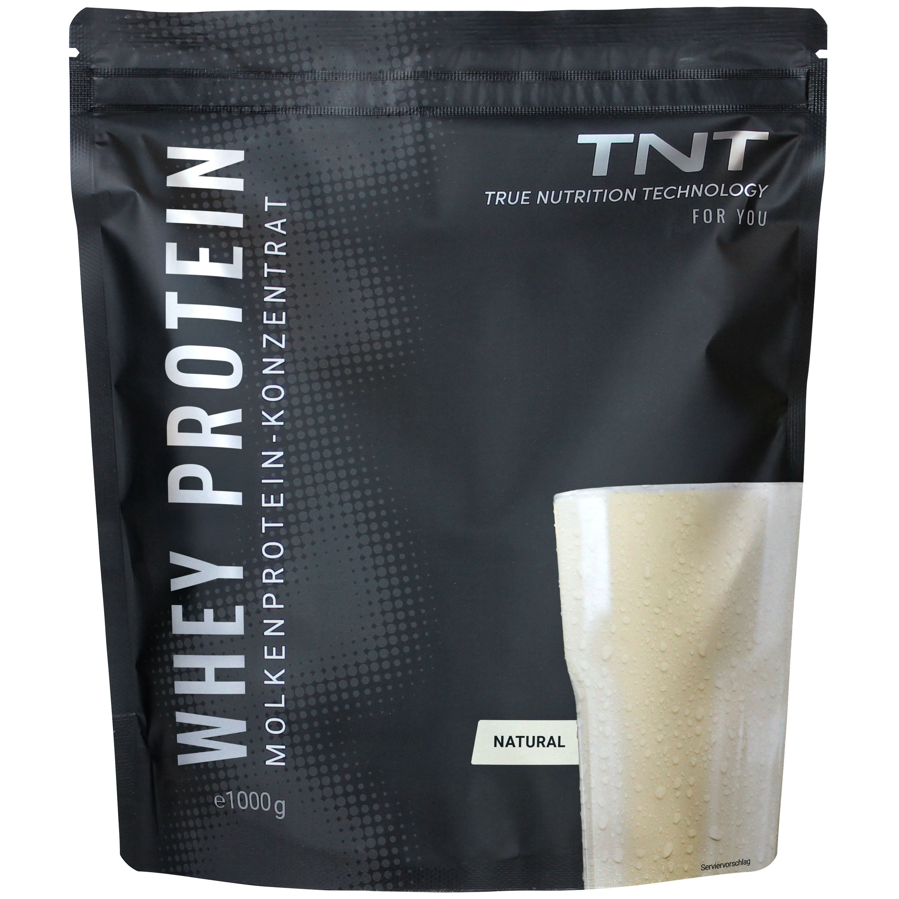 TNT (True Nutrition Technology) Whey Protein - Molkenprotein-Konzentrat für Muskelaufbau und Diät Pulver