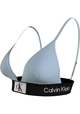 Calvin Klein Swimwear Triangel-Bikini-Top TRIANGLE-RP, mit Logo am Bund