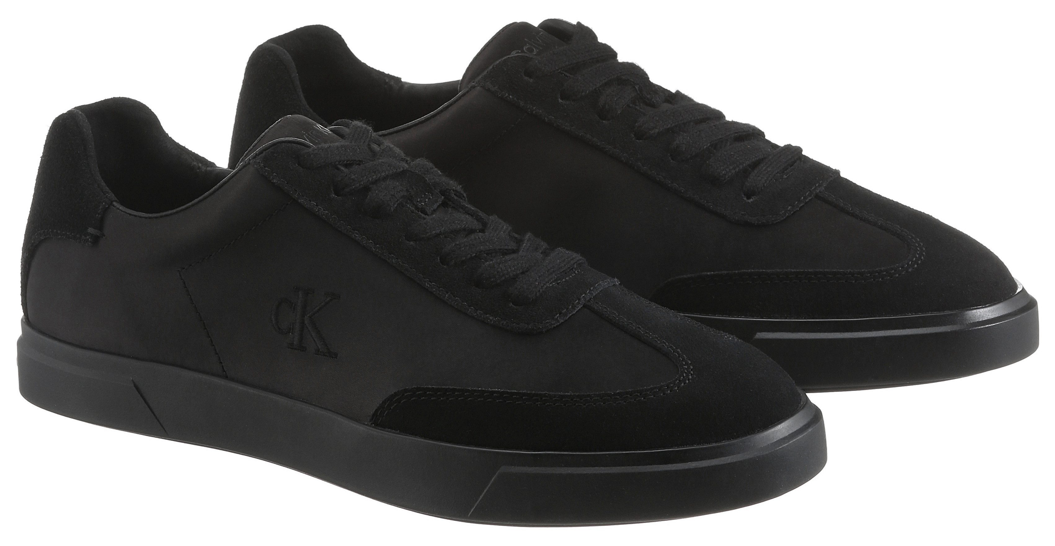 Calvin Klein LOW PRO CUPSOLE WT SATIN MIX Plateausneaker Freizeitsneaker, Halbschuh mit zwei Schnürsenkelarten