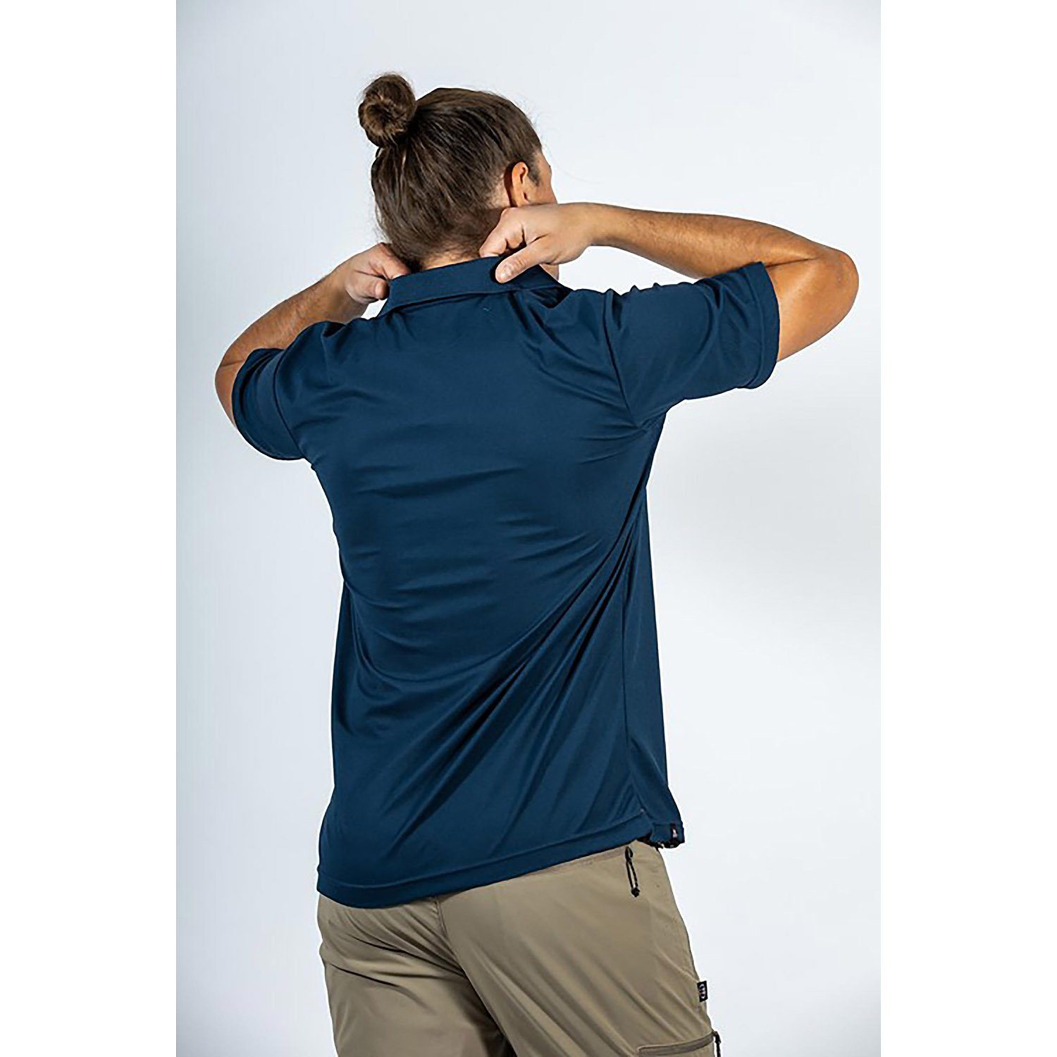 Poloshirt, Maul fresh T-Shirt Herren Sport® Maul - navy Spiez Maul - antibakteriell