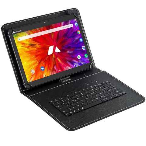 Acepad A130T Tablet (10,1", 128 GB, Android, 4G (LTE), 6 GB Ram, Octa-Core, 10", WiFi, mit USB-Tastaturtasche)