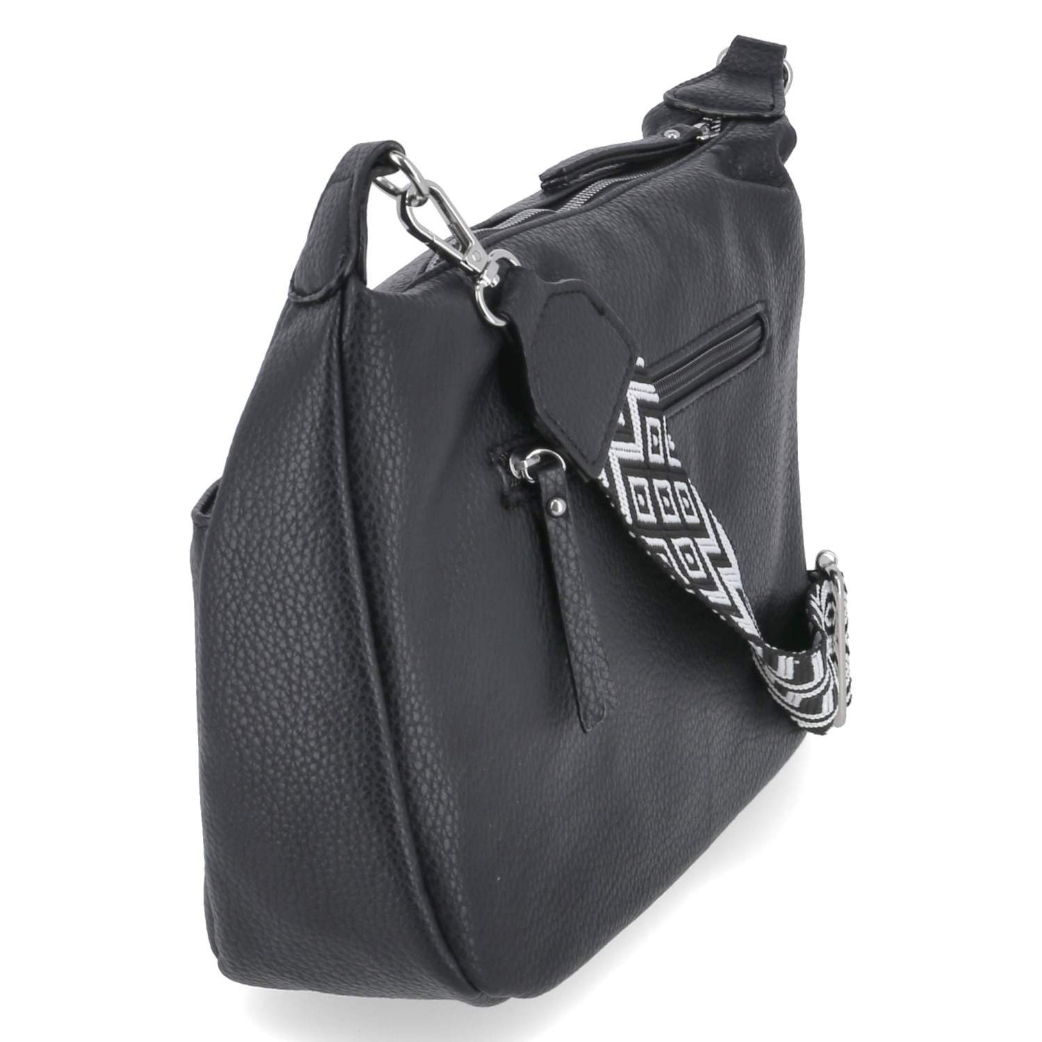 Fräulein Frida Handtasche Fräulein Frida FF2057,100 Damen Umhängetaschen Synthetik black