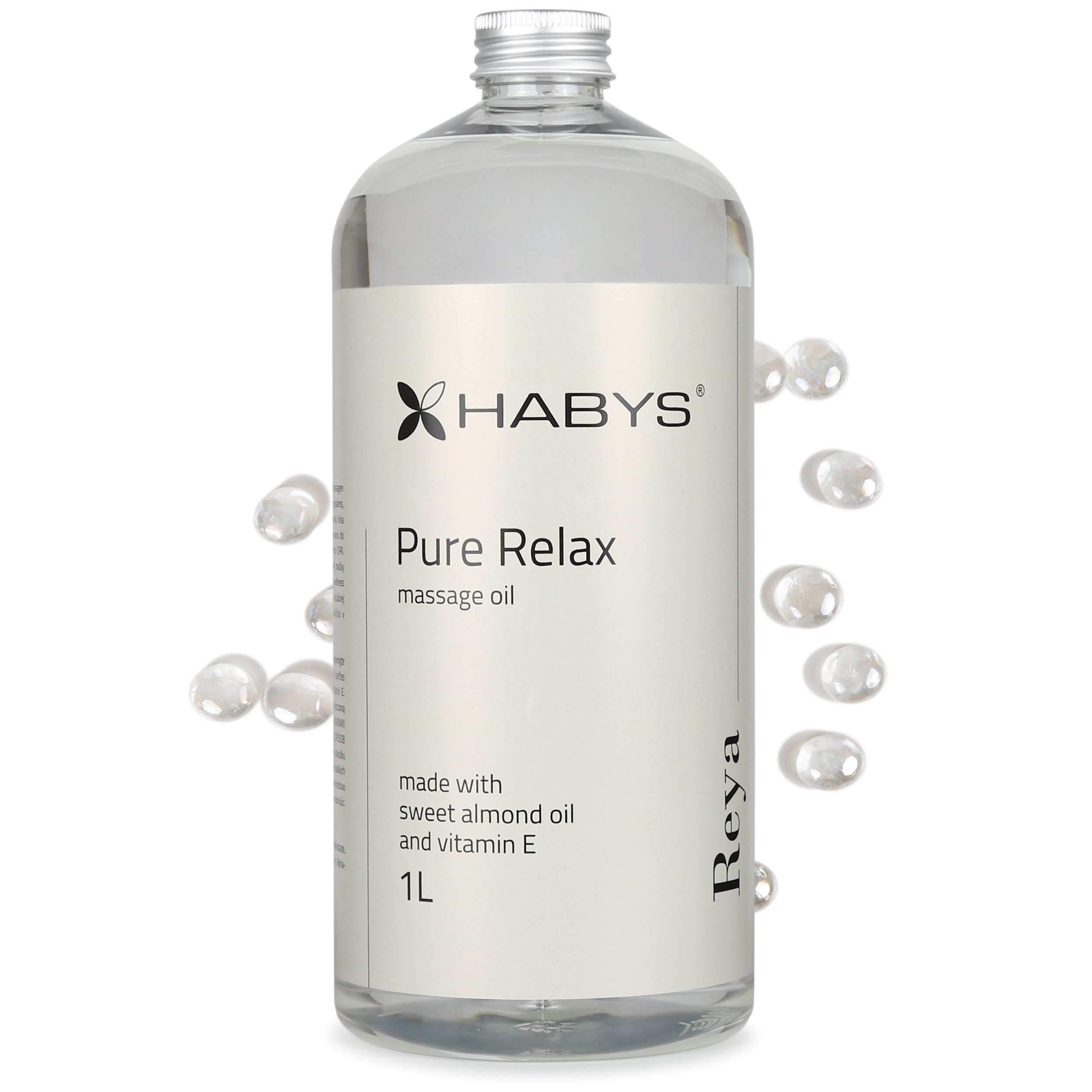 Habys Massageöl REYA Pure Relax Öl Sanfter Beruhigender Duft 1L