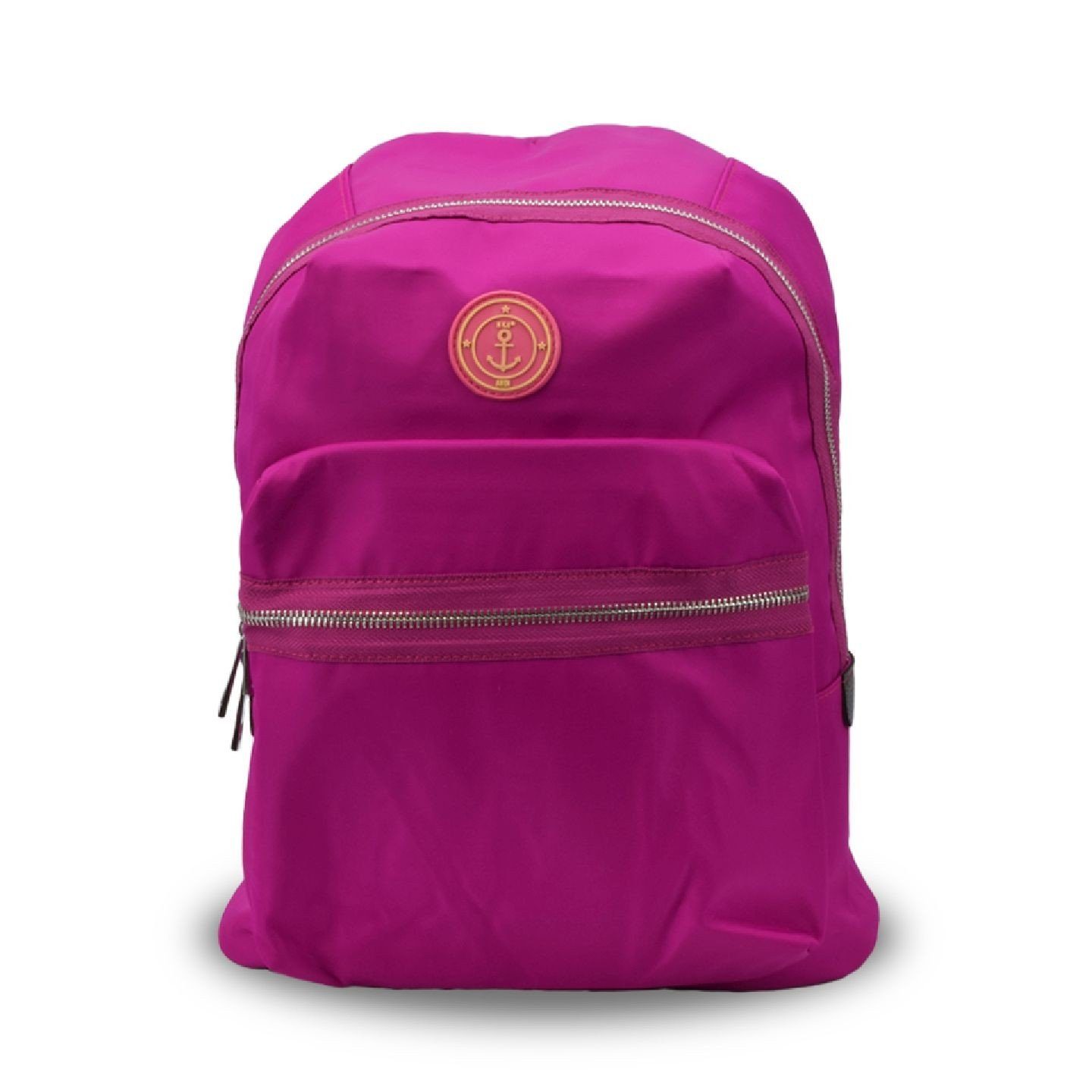 hochwertige Anker Sonia unifarben Fach Originelli Laptop Symbol Rucksack pink Verarbeitung Rucksack