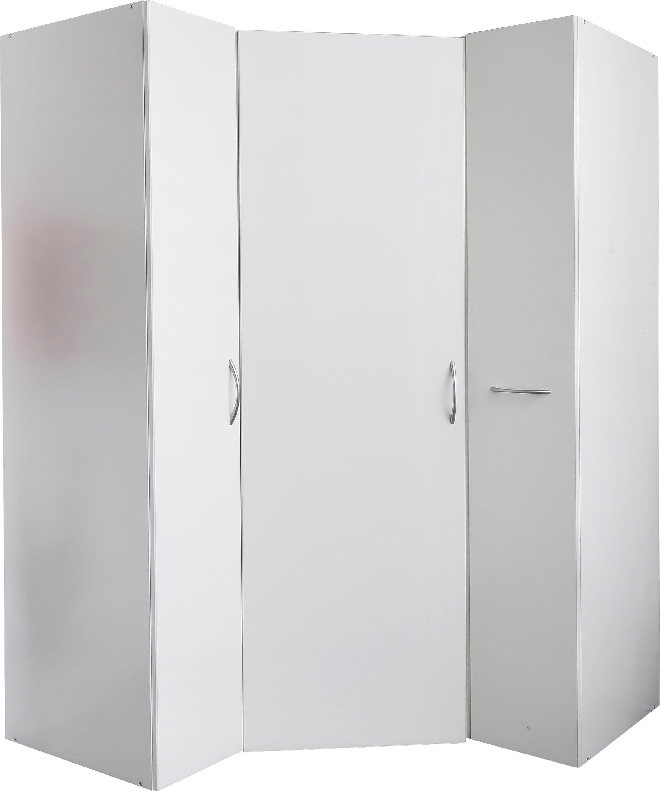 Wimex Eckschrank Multiraumkonzept mit offenen Rückwänden, Breite 95 cm Weiß | Weiß | Eckkleiderschränke