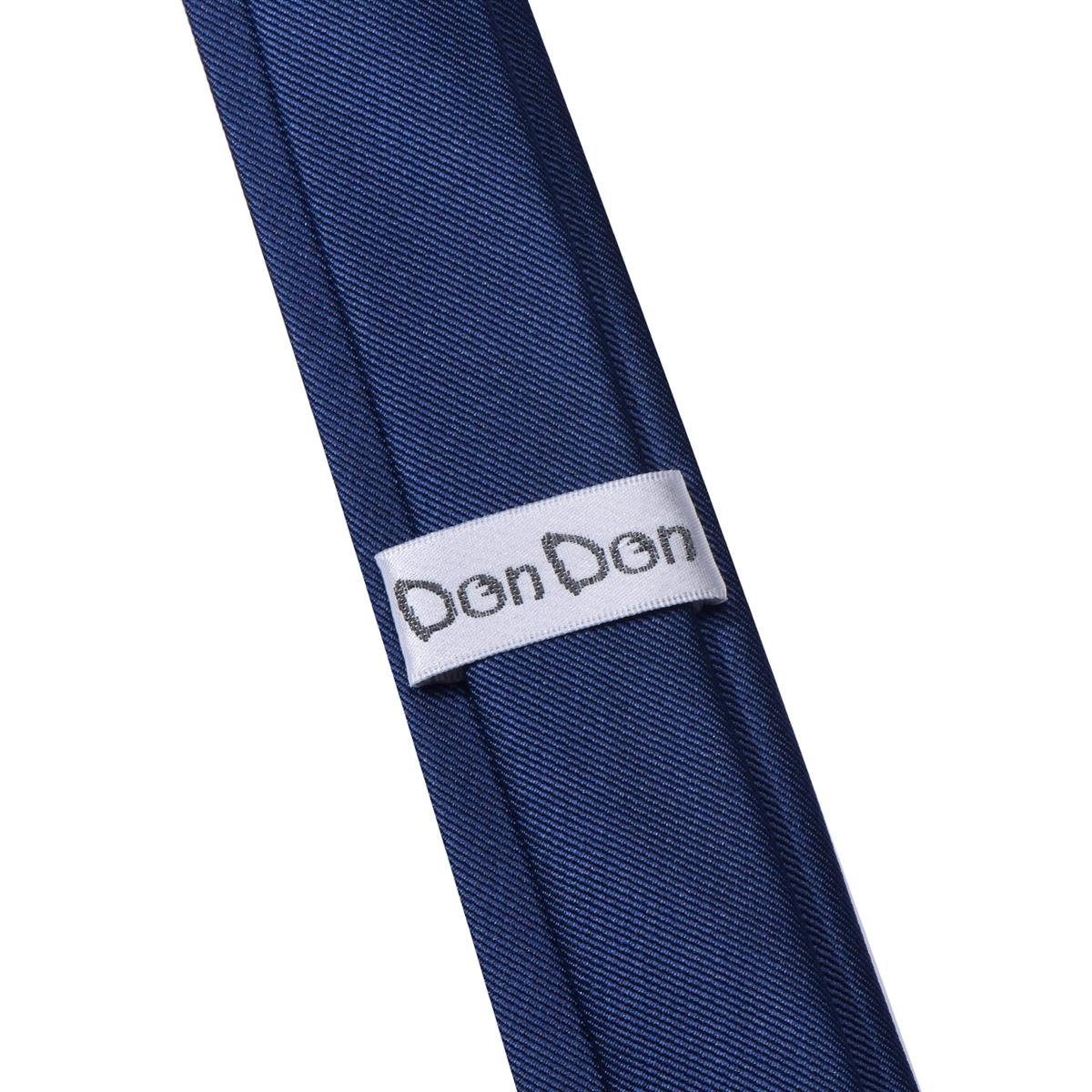 DonDon Krawatte schmale Krawatte 5 cm unifarben (Packung, 1-St., 1x Krawatte) matt, glänzend, gestreift, Seidenlook – Bild 4 von 5