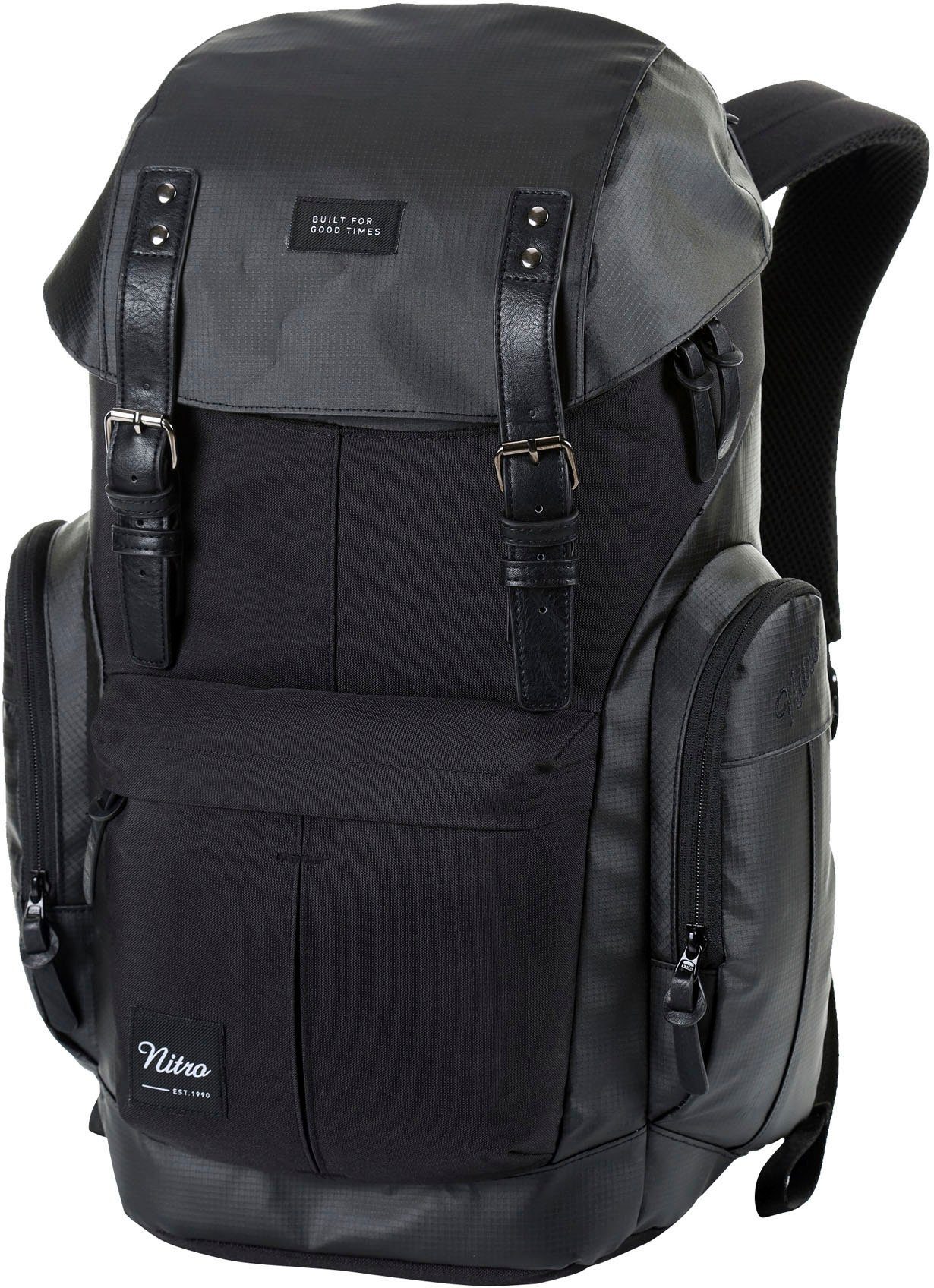 NITRO Freizeitrucksack Daypacker, Schulrucksack, Wanderrucksack oder Streetpack mit Laptopfach