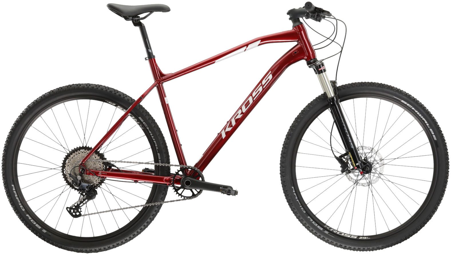 Mountainbike KROSS MTB Hardtail Level 6.0 29" rot 12 Gänge