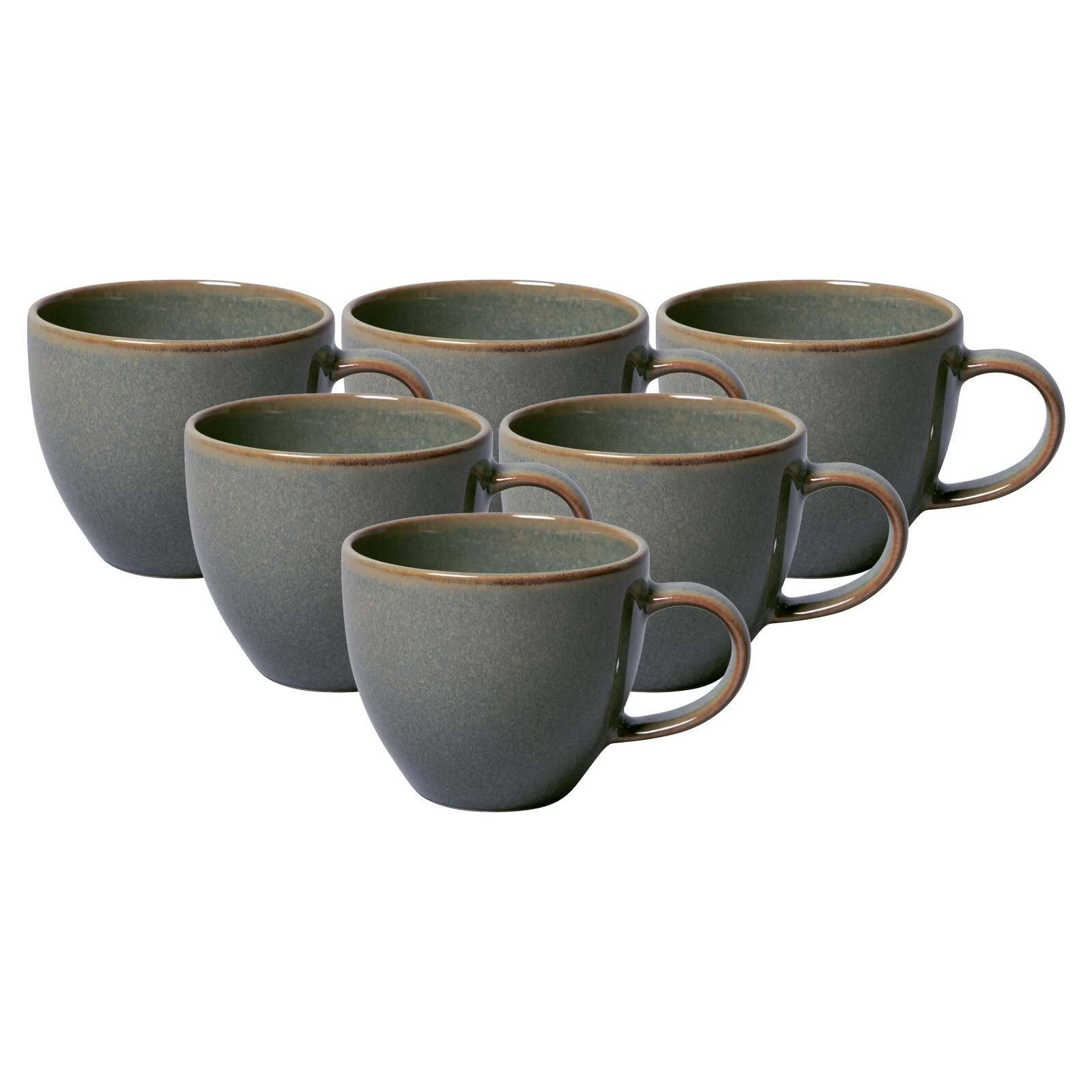 like. by Villeroy & Boch Espressotasse Crafted Breeze Espressotassen 60 ml 6er Set, Porzellan