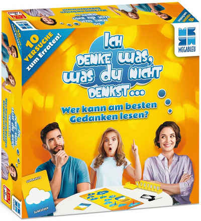 MEGABLEU Spiel, Familienspiel Ich denke was, was du nicht denkst…