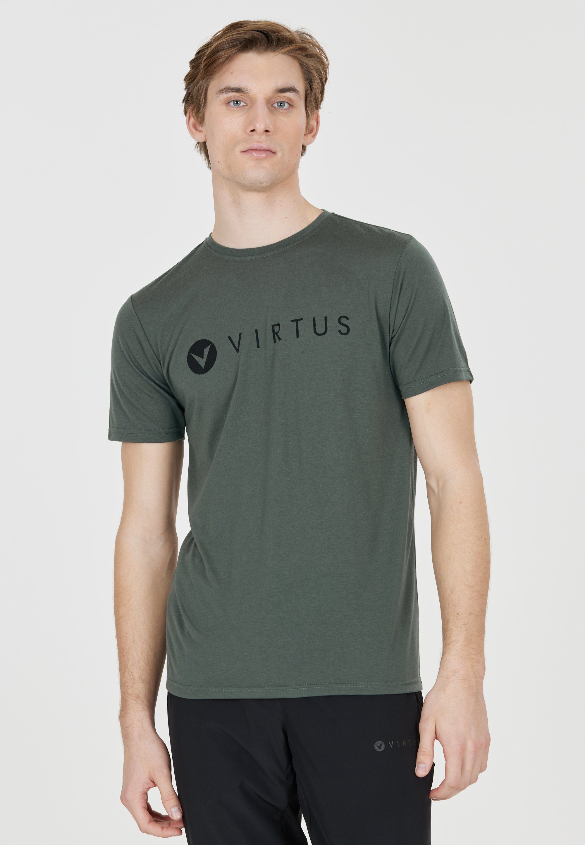 Virtus Funktionsshirt EDWARDO (1-tlg) mit schnell trocknender QUICK DRY  Technologie, Funktionsshirt für Herren von VIRTUS aus Dänemark | Rundhalsshirts