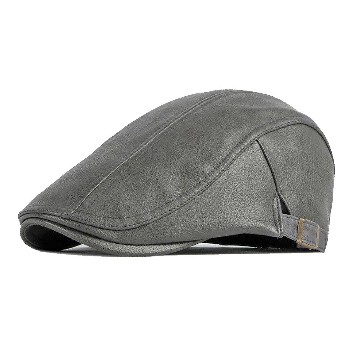 Sporty Flat Cap Schirmmütze Retro Vintage Gatsby mit Schirm Schiebermütze Newsboy