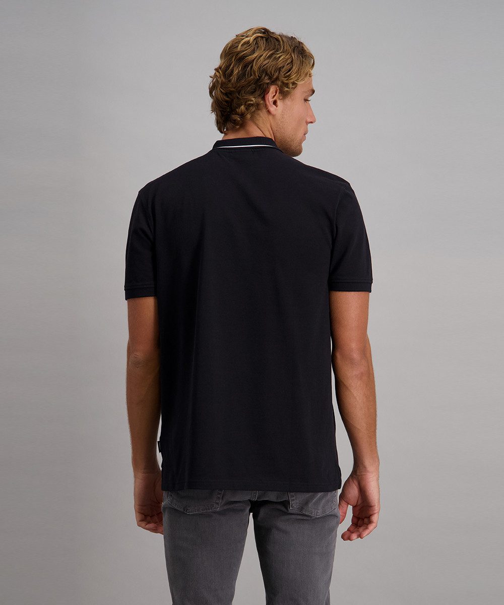 Pioneer Authentic Jeans Poloshirt mit Logo Schriftzug – Bild 3 von 5