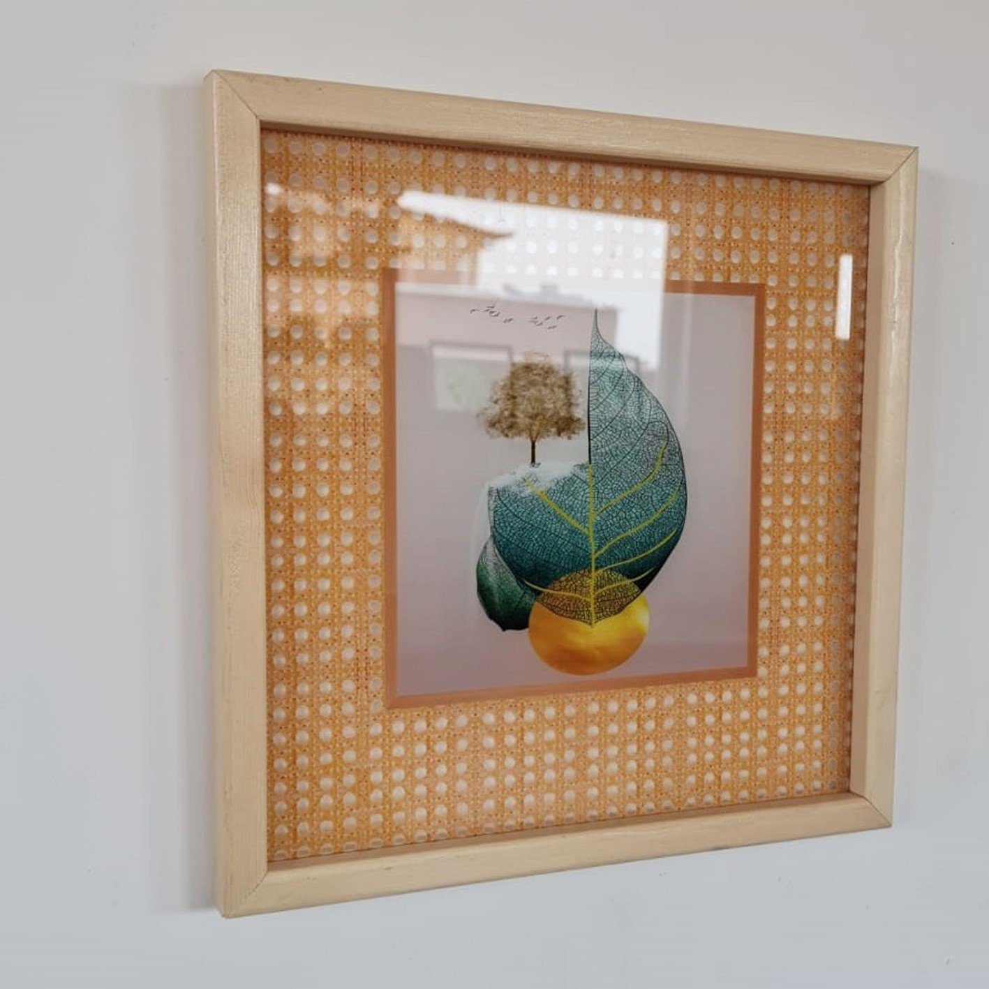 Wallity Leinwandbild ALP1279, Bunt, 32 Glas 32 cm, 100% x