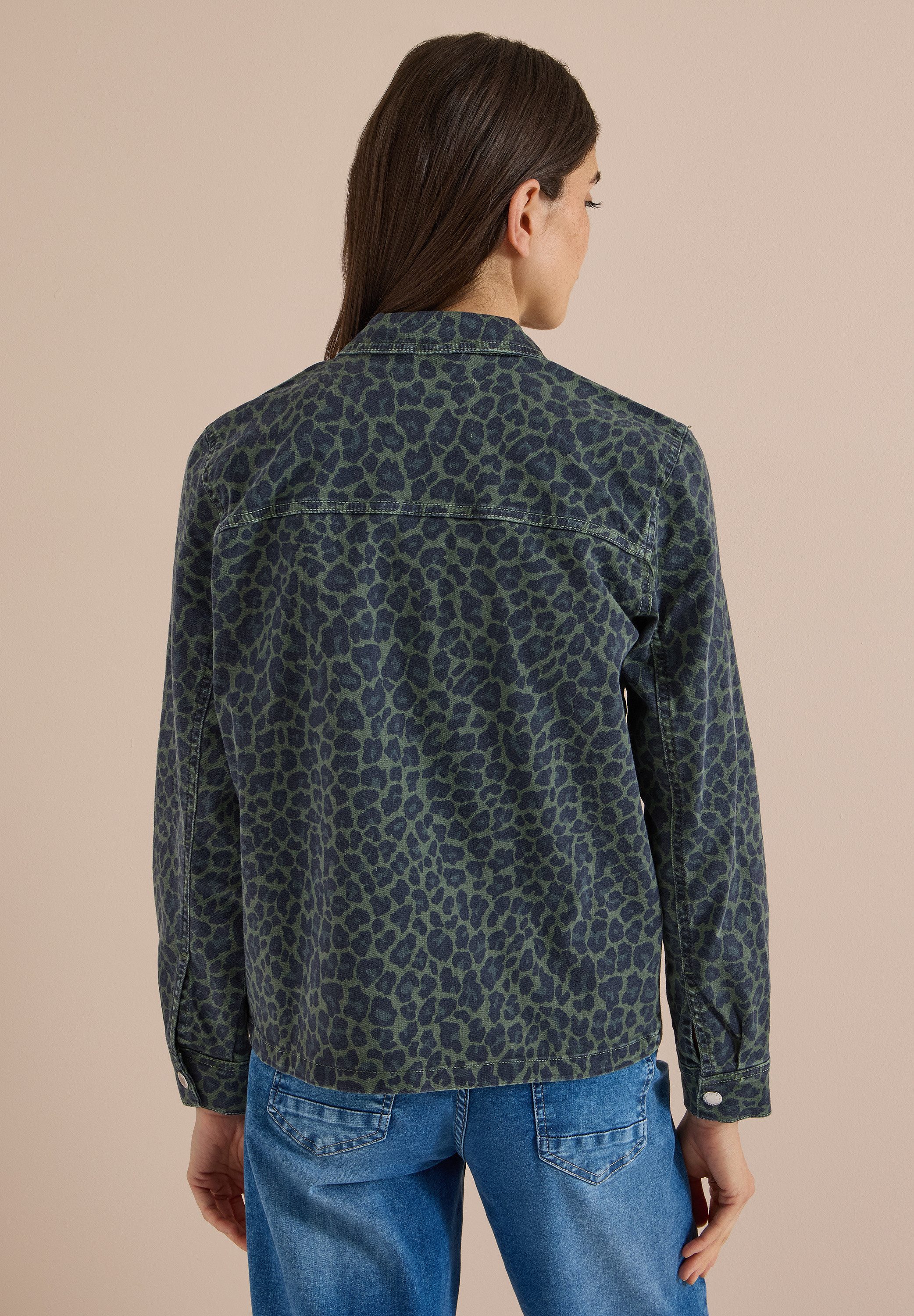 CECIL Kurzjacke mit Leomuster