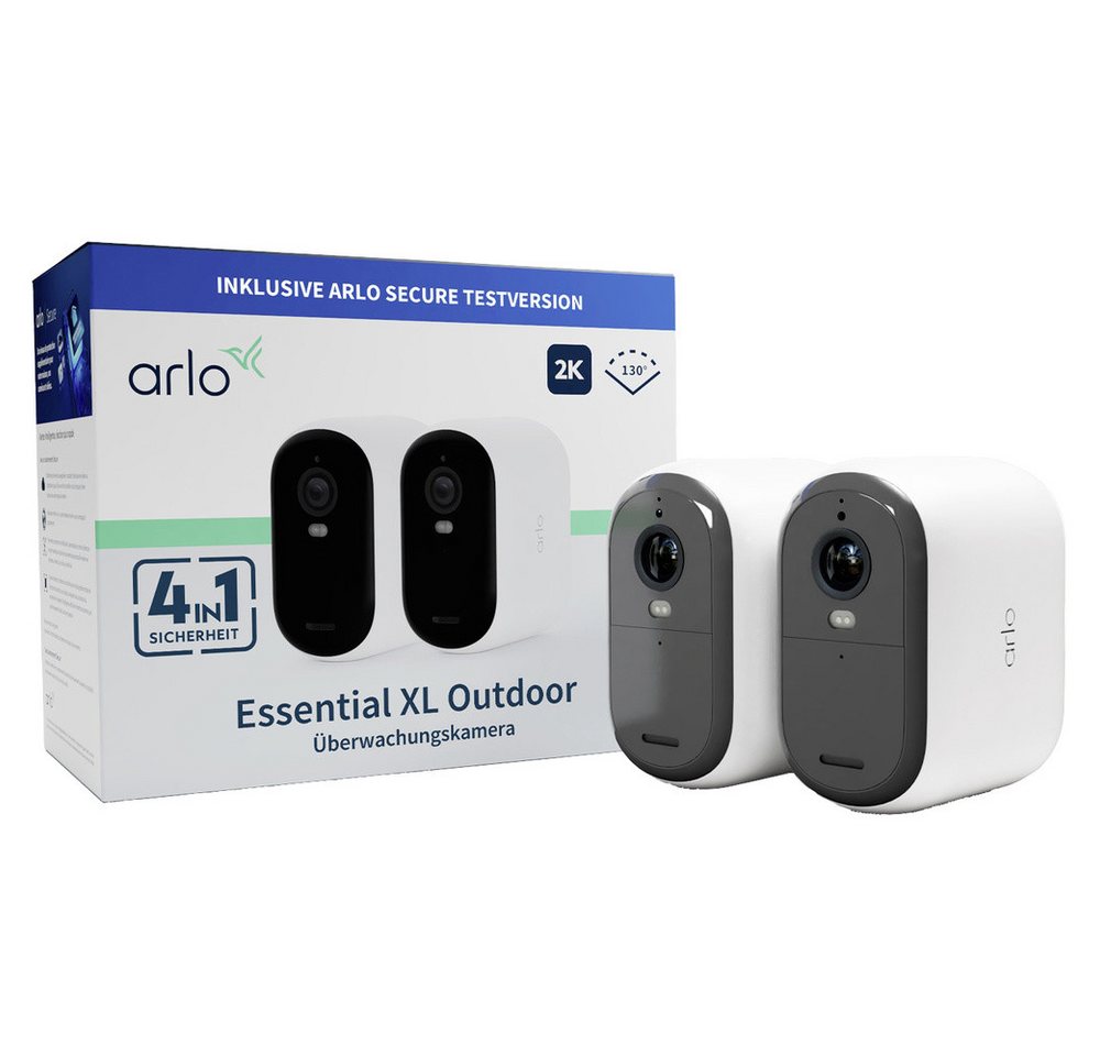 Thumbnail - ARLO Überwachungskamera ARLO ESSENTIAL2 XL 2K OUTDOOR CAMERA 2-PACK VMC3252-100EUS WLAN IP-Übe