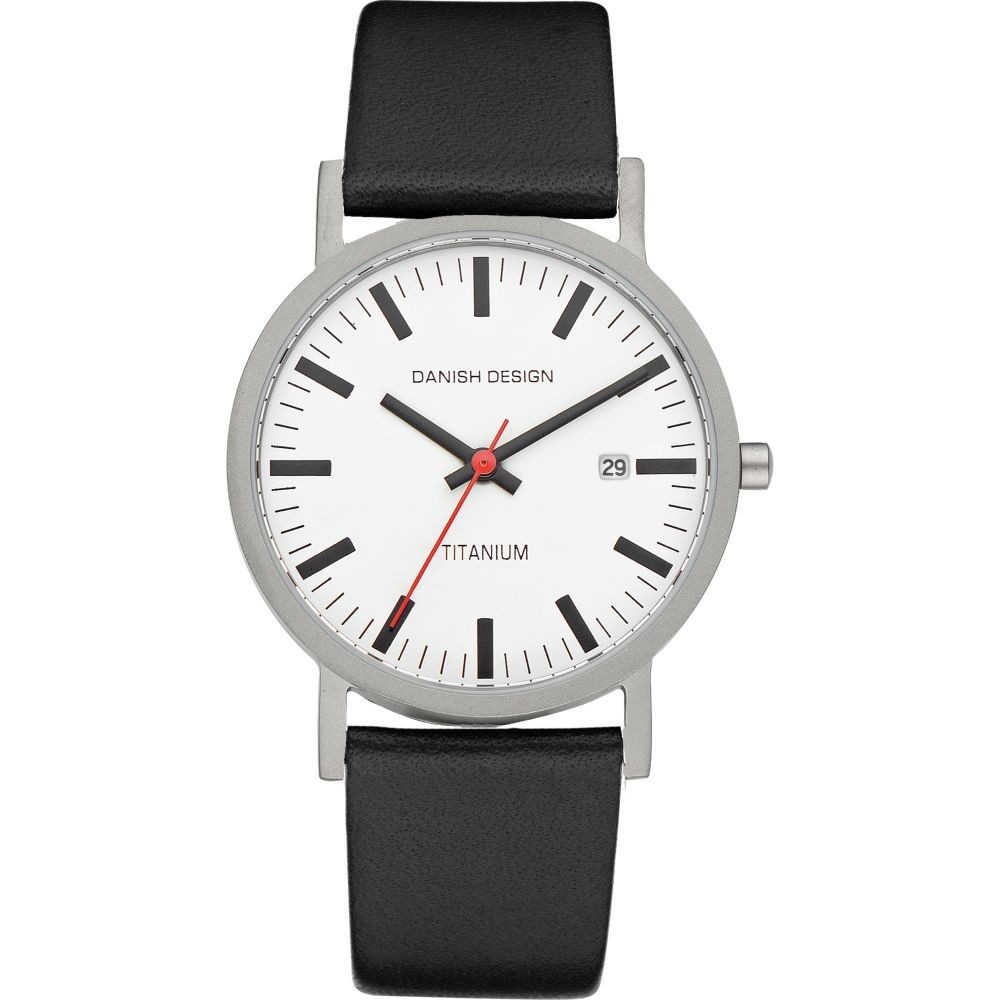 Danish Design Titanuhr DANISH DESIGN Herren Armbanduhr RHINE IQ24Q199 weiß günstig online kaufen