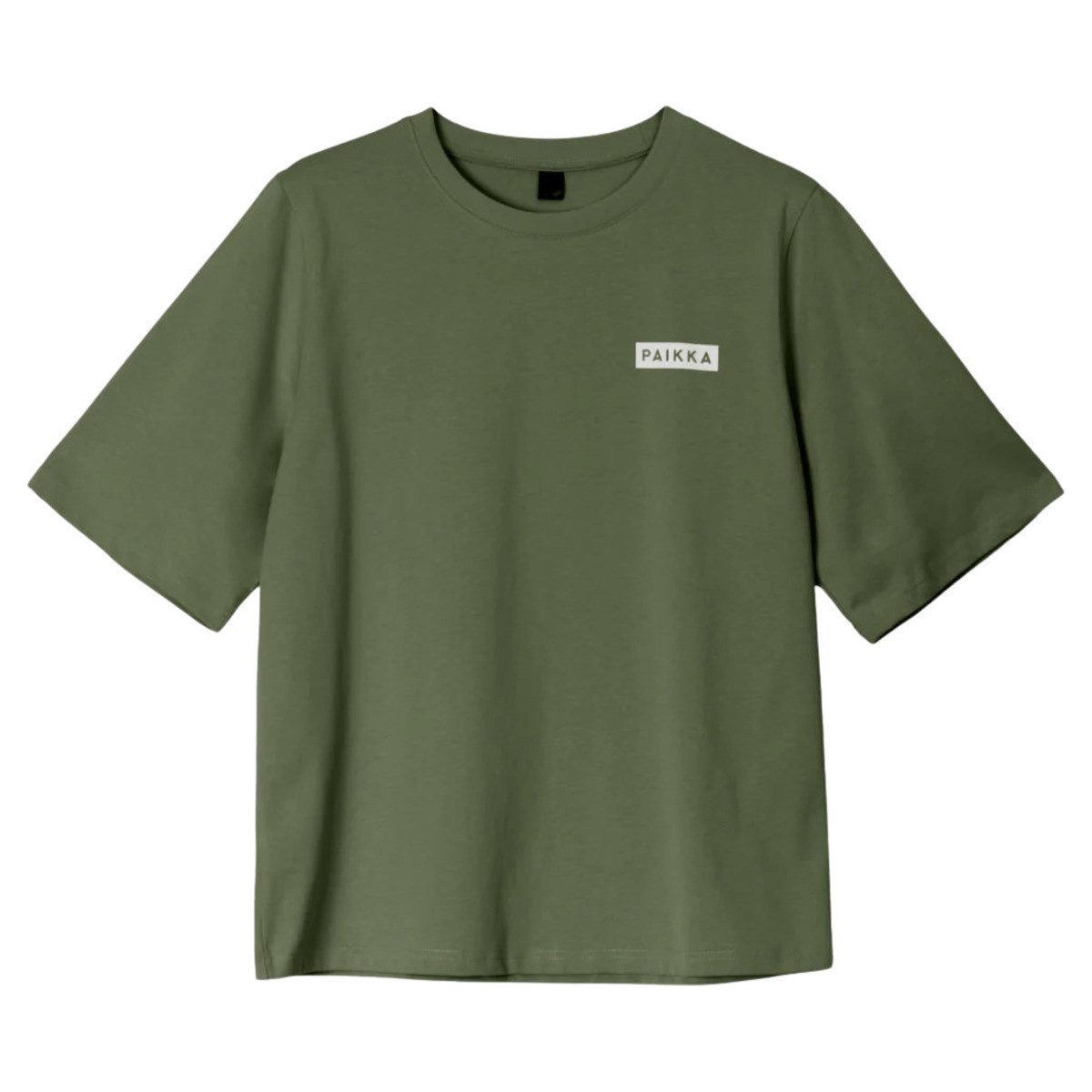 PAIKKA T-Shirt T-Shirt für Zweibeiner grün