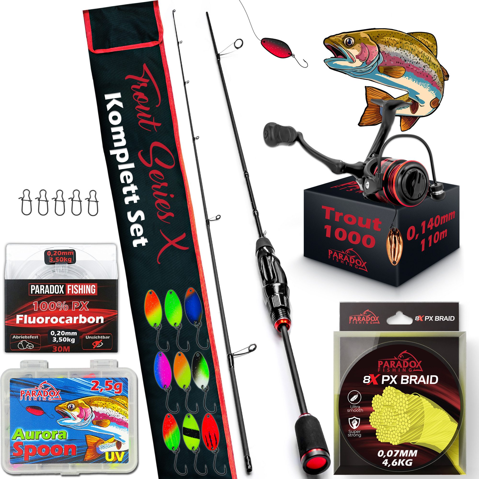 Spinnrute Trout Series X