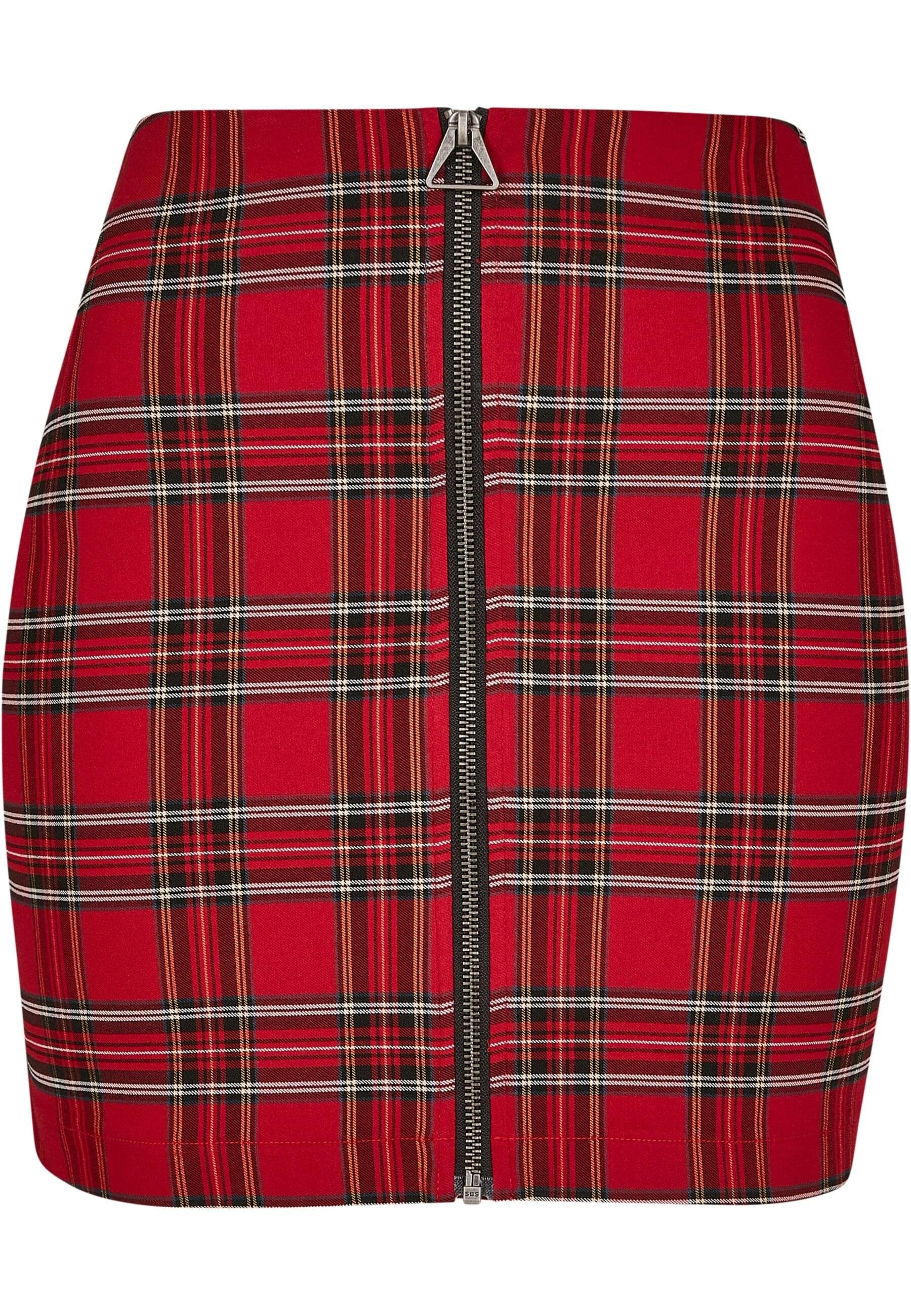 Ladies (1-tlg) URBAN Short Sommerrock Damen Checker CLASSICS Skirt