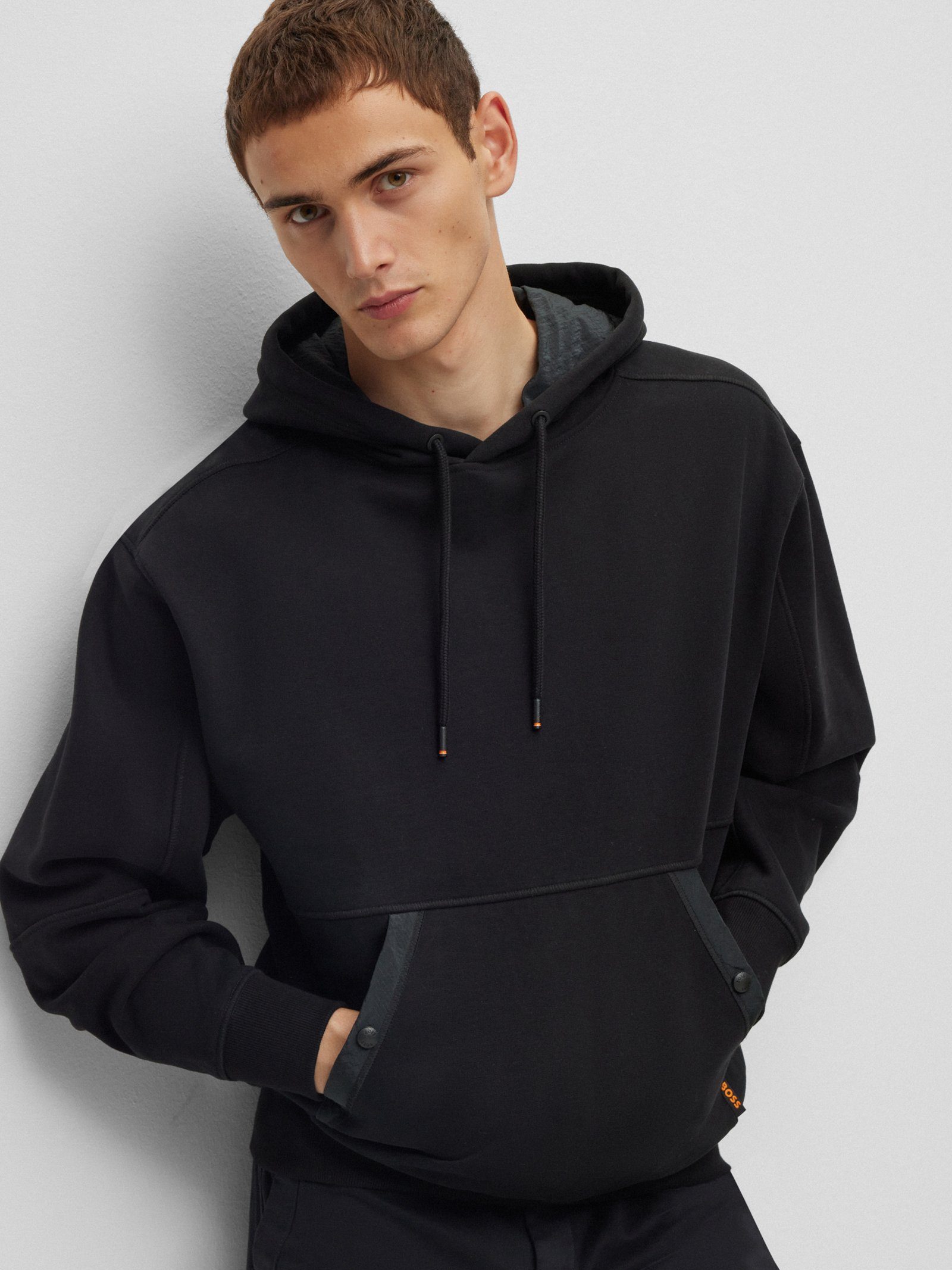 BOSS ORANGE Hoodie Wenylonhood (1-tlg)