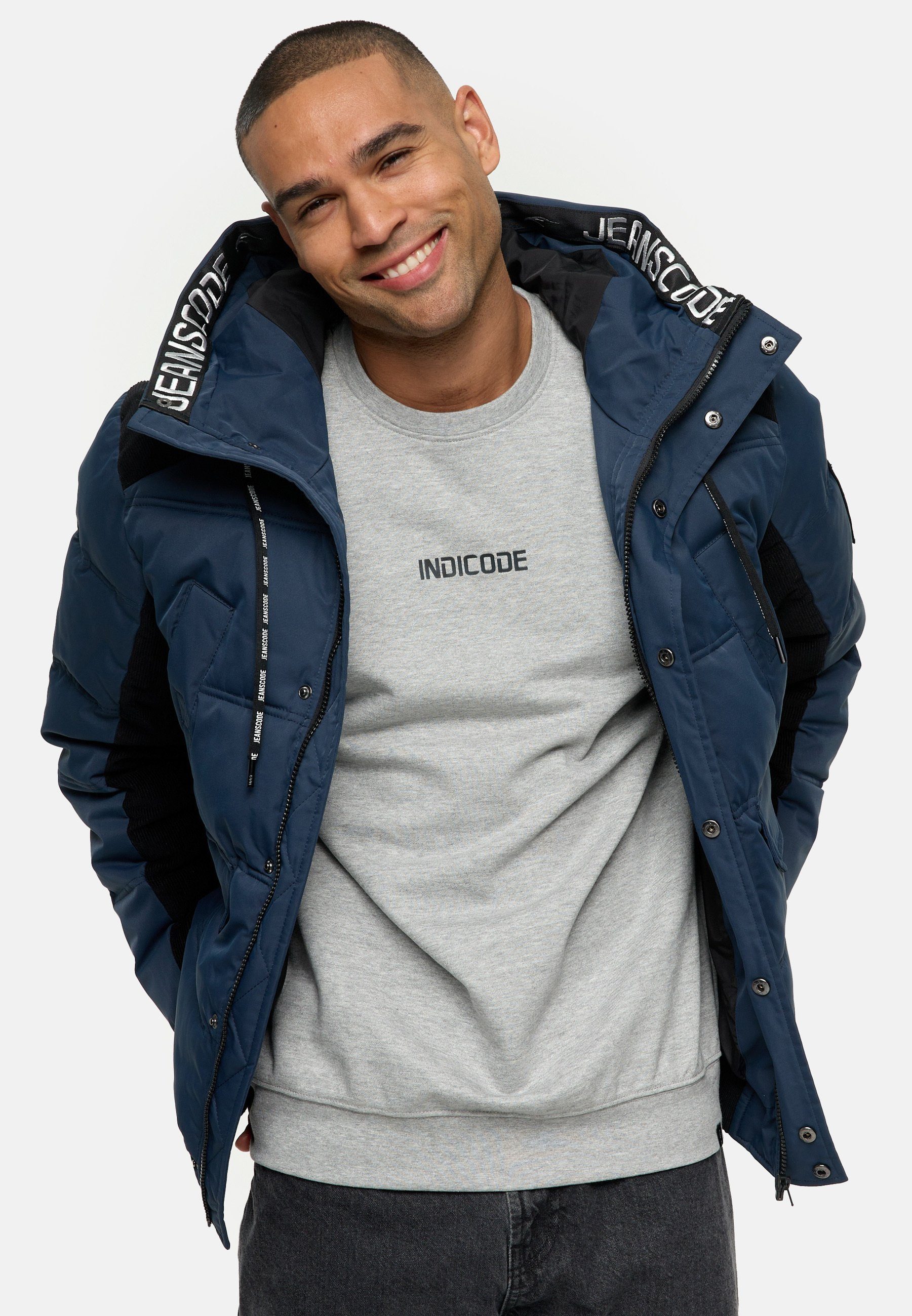 Indicode Winterjacke Herren INJakobe Jacke Winter Herrenjacke günstig online kaufen